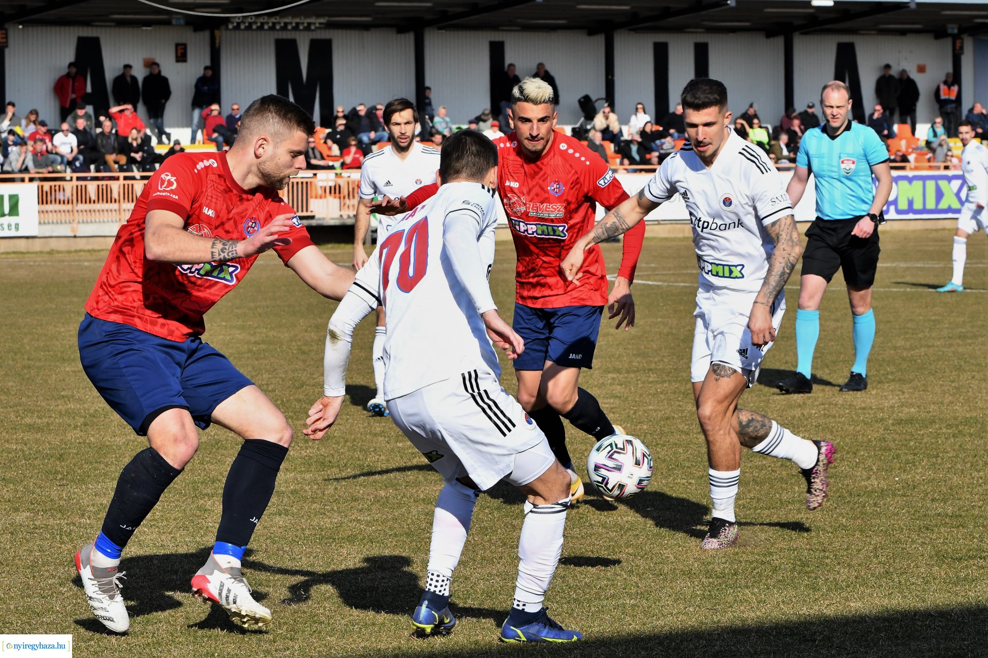 Nyíregyháza Spartacus - Vasas labdarúgó mérkőzés - 2022. tavasz