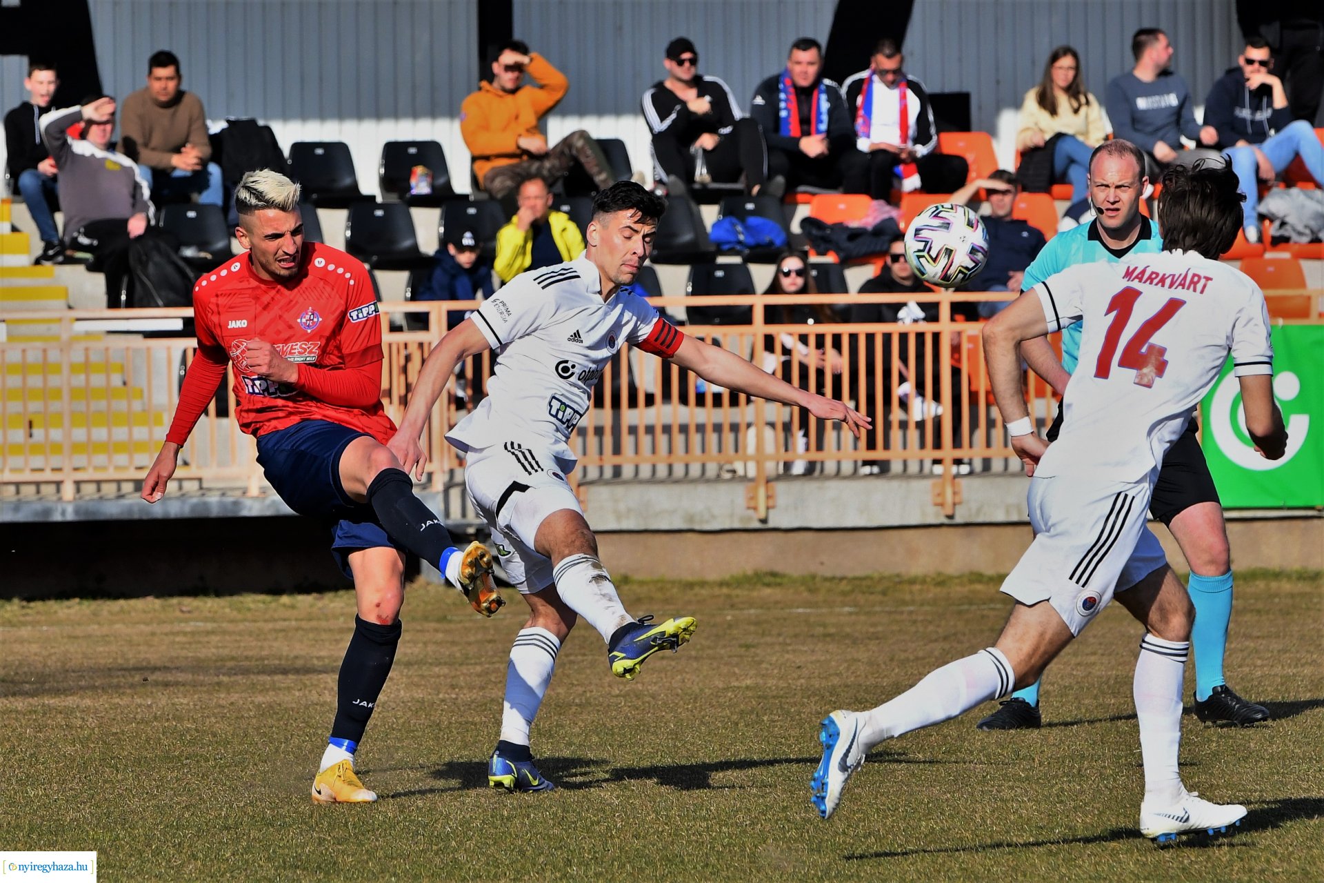 Nyíregyháza Spartacus - Vasas labdarúgó mérkőzés - 2022. tavasz