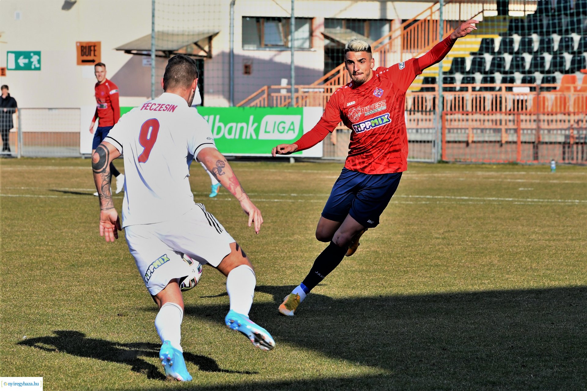 Nyíregyháza Spartacus - Vasas labdarúgó mérkőzés - 2022. tavasz