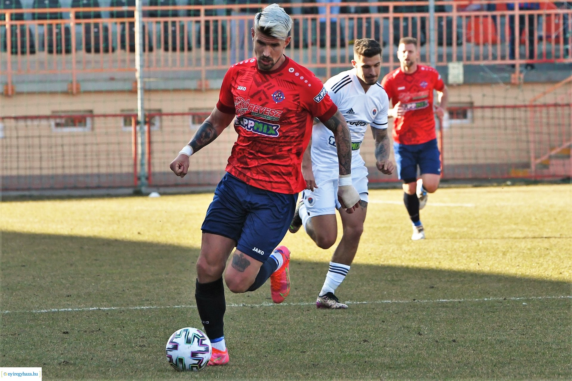 Nyíregyháza Spartacus - Vasas labdarúgó mérkőzés - 2022. tavasz