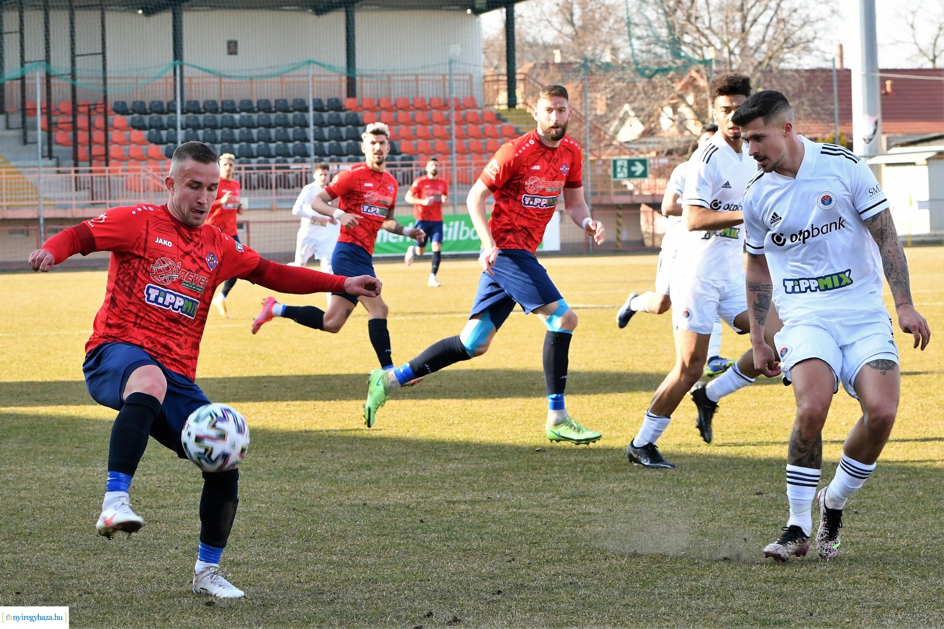 Nyíregyháza Spartacus - Vasas labdarúgó mérkőzés - 2022. tavasz