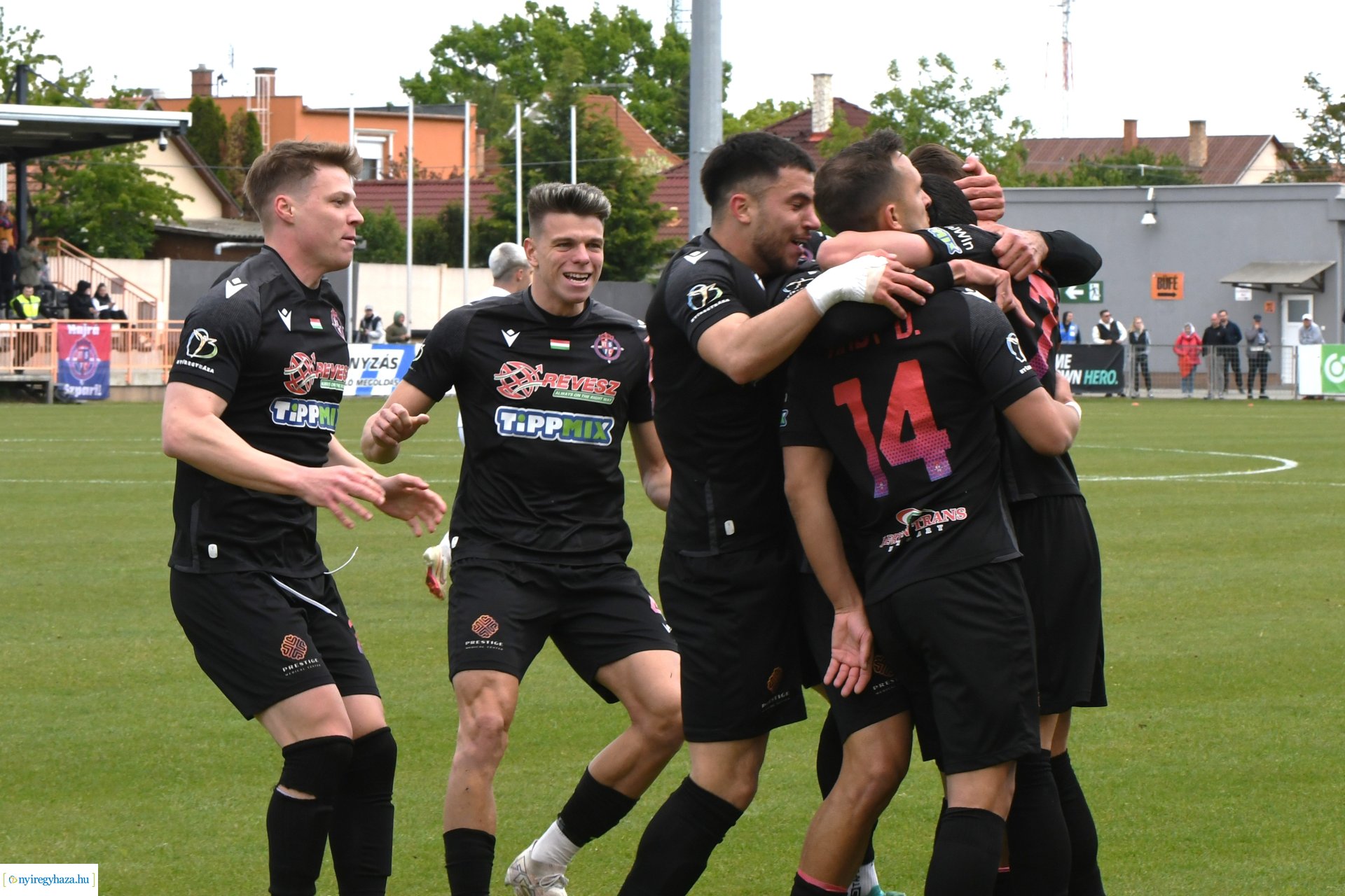 Nyíregyháza Spartacus-Vasas labdarúgó mérkőzés 2024. tavasz