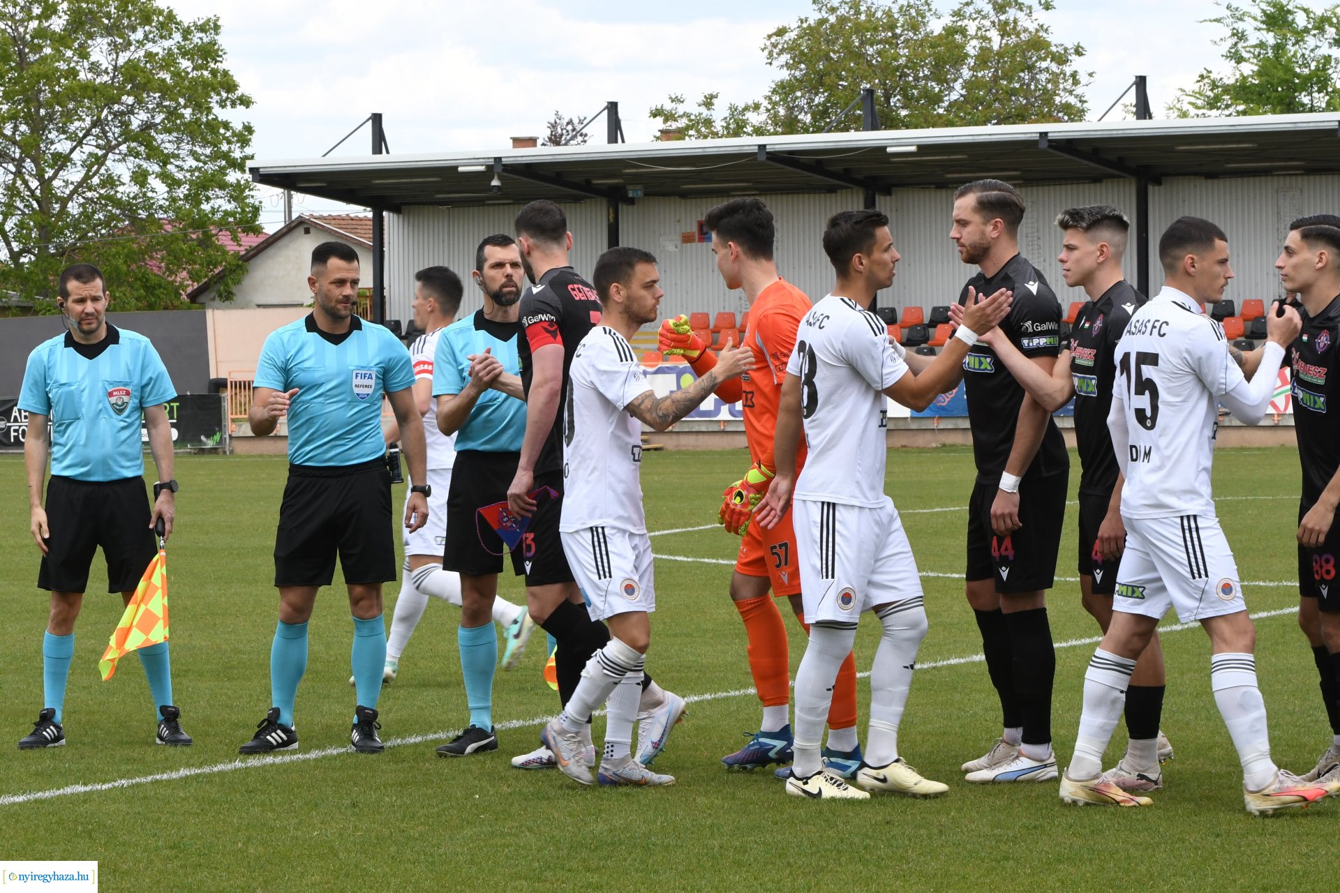 Nyíregyháza Spartacus-Vasas labdarúgó mérkőzés 2024. tavasz