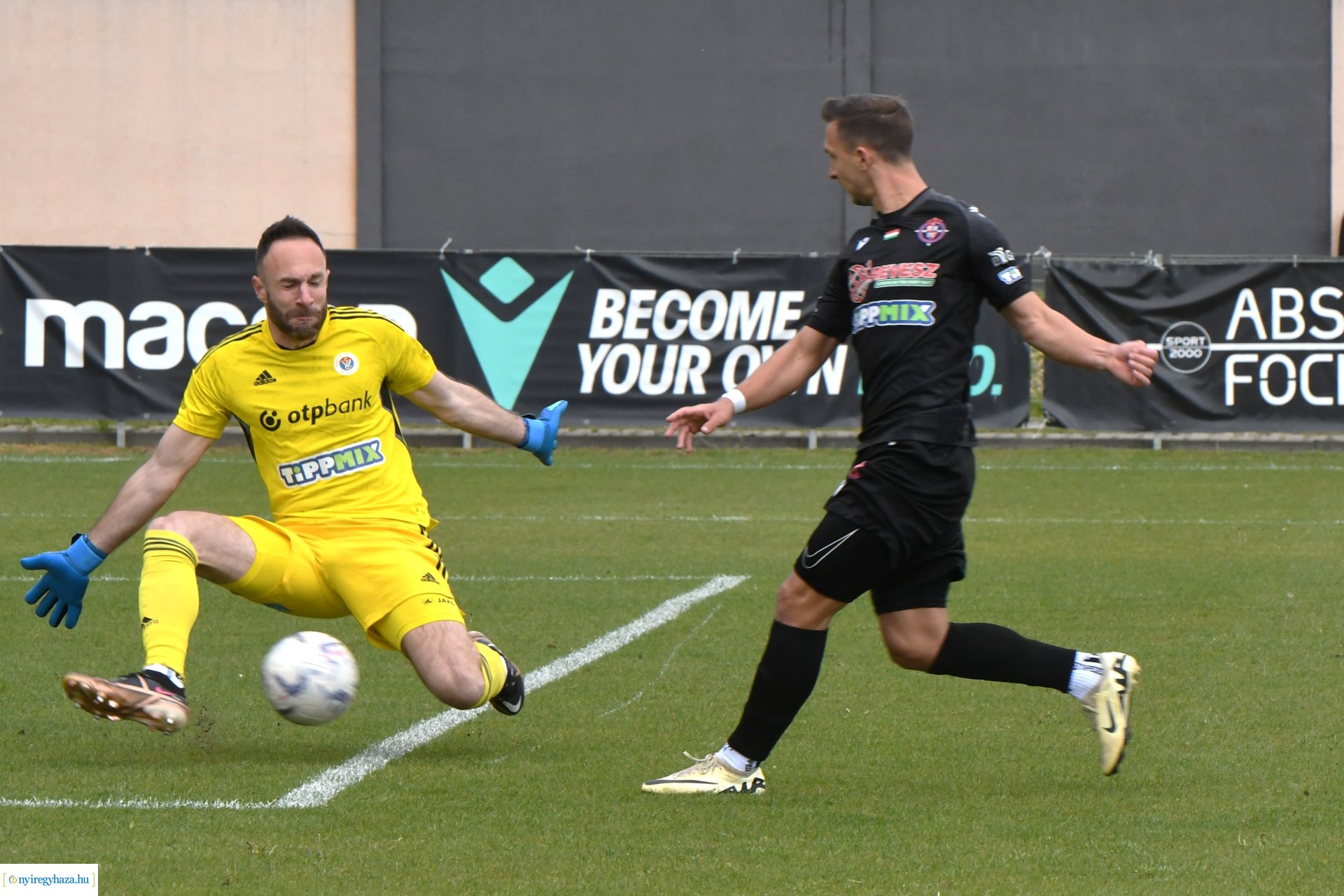 Nyíregyháza Spartacus-Vasas labdarúgó mérkőzés 2024. tavasz