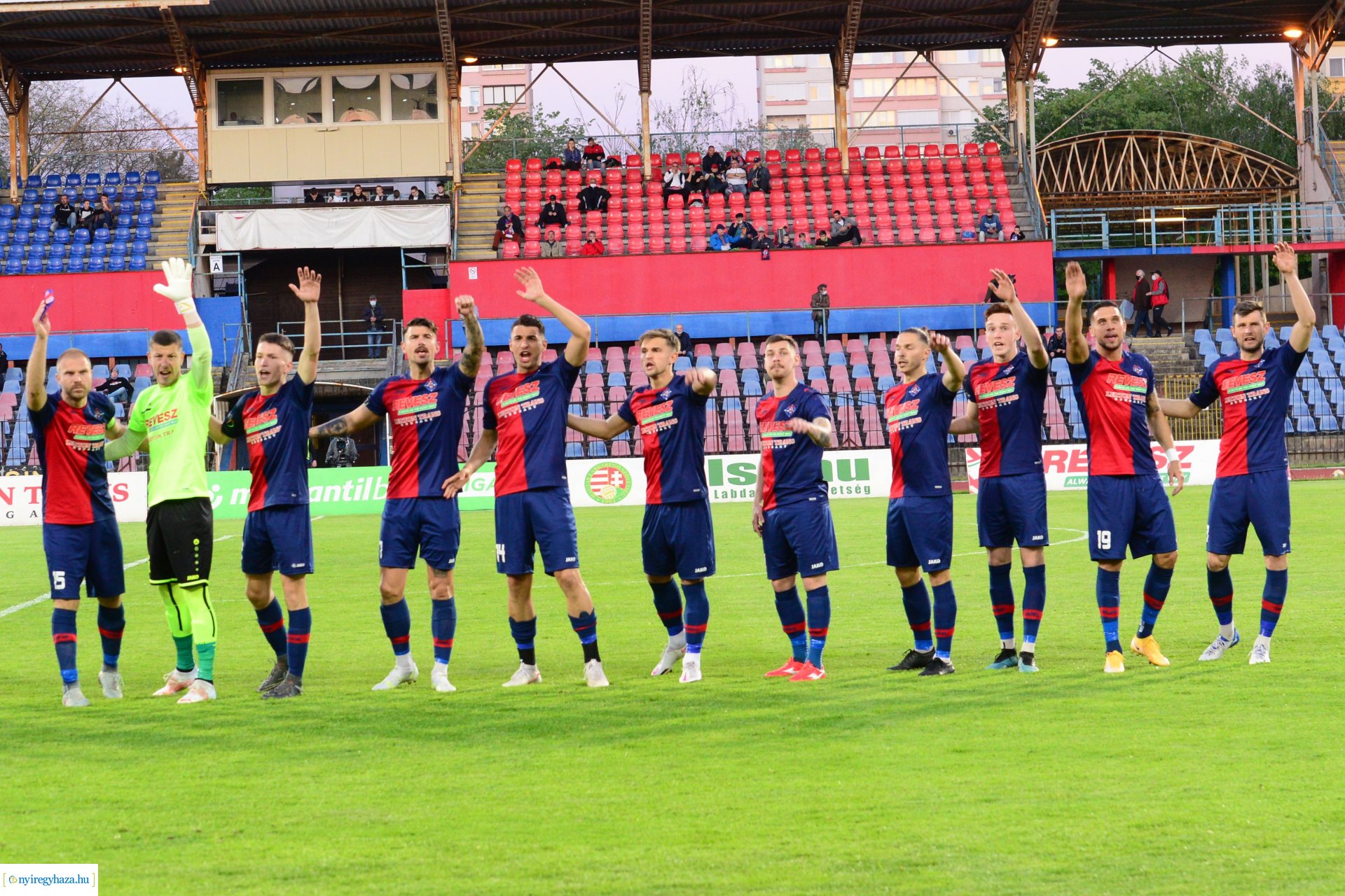 Nyíregyháza Spartacus - Vasas labdarúgó mérkőzés