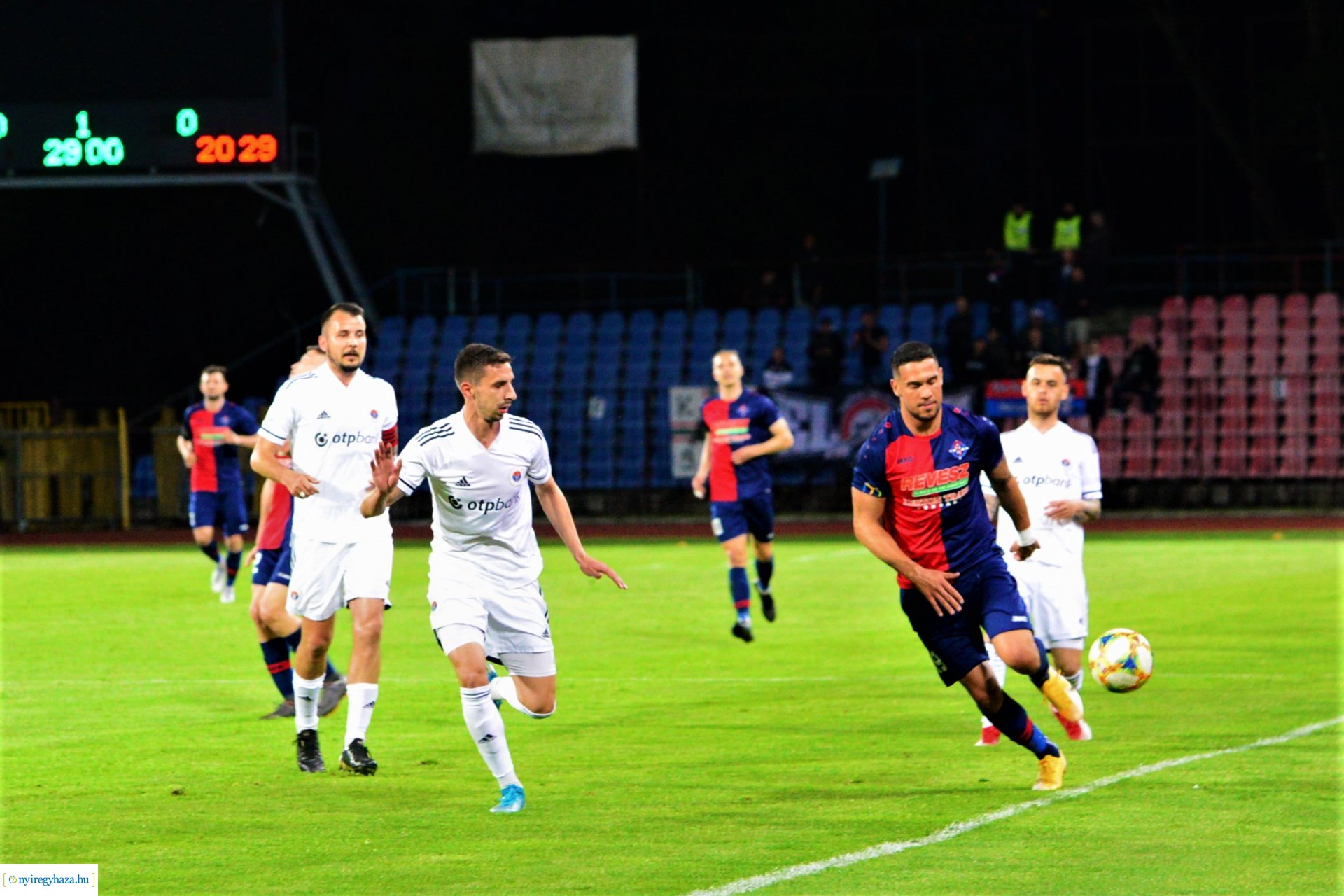 Nyíregyháza Spartacus - Vasas labdarúgó mérkőzés