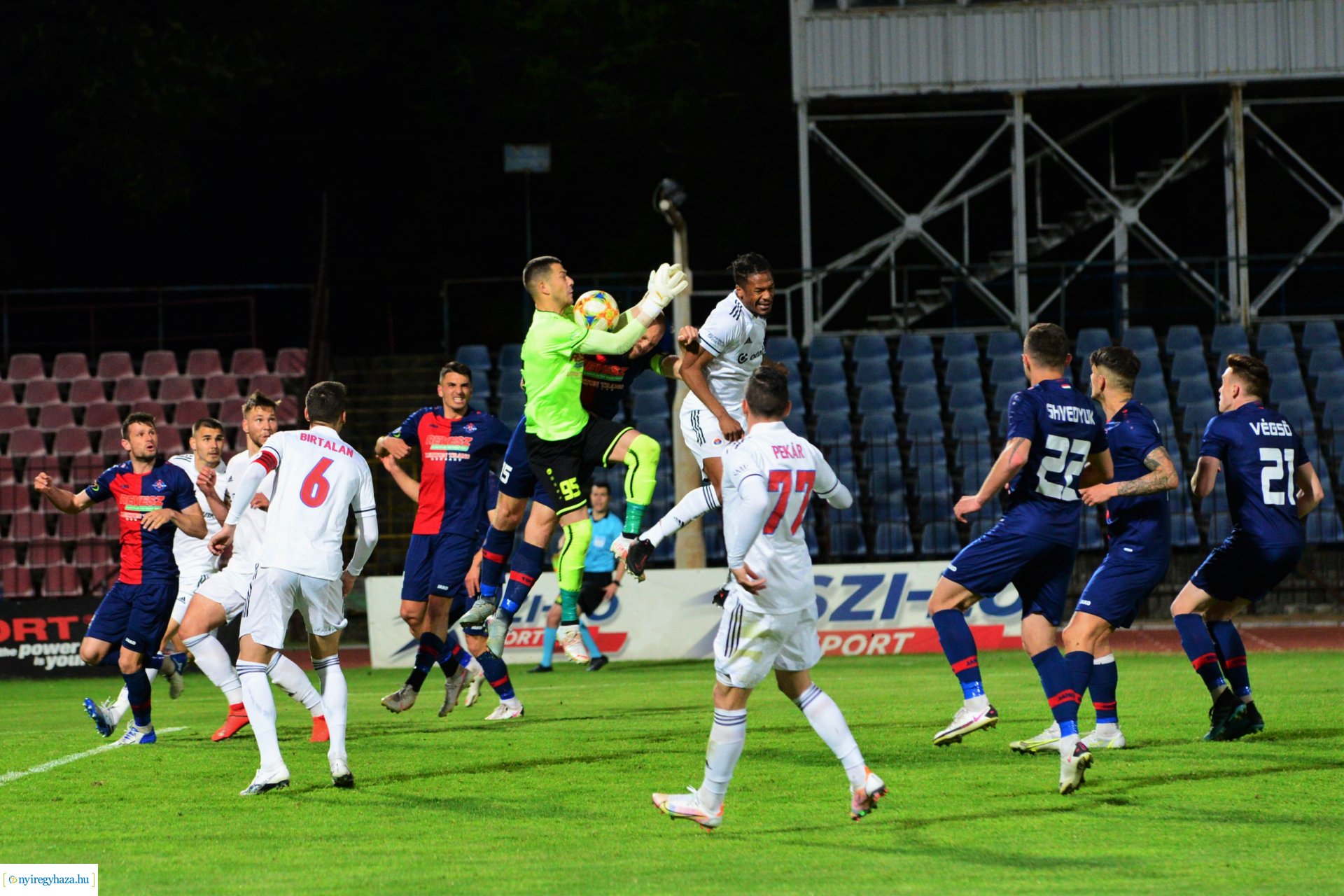 Nyíregyháza Spartacus - Vasas labdarúgó mérkőzés