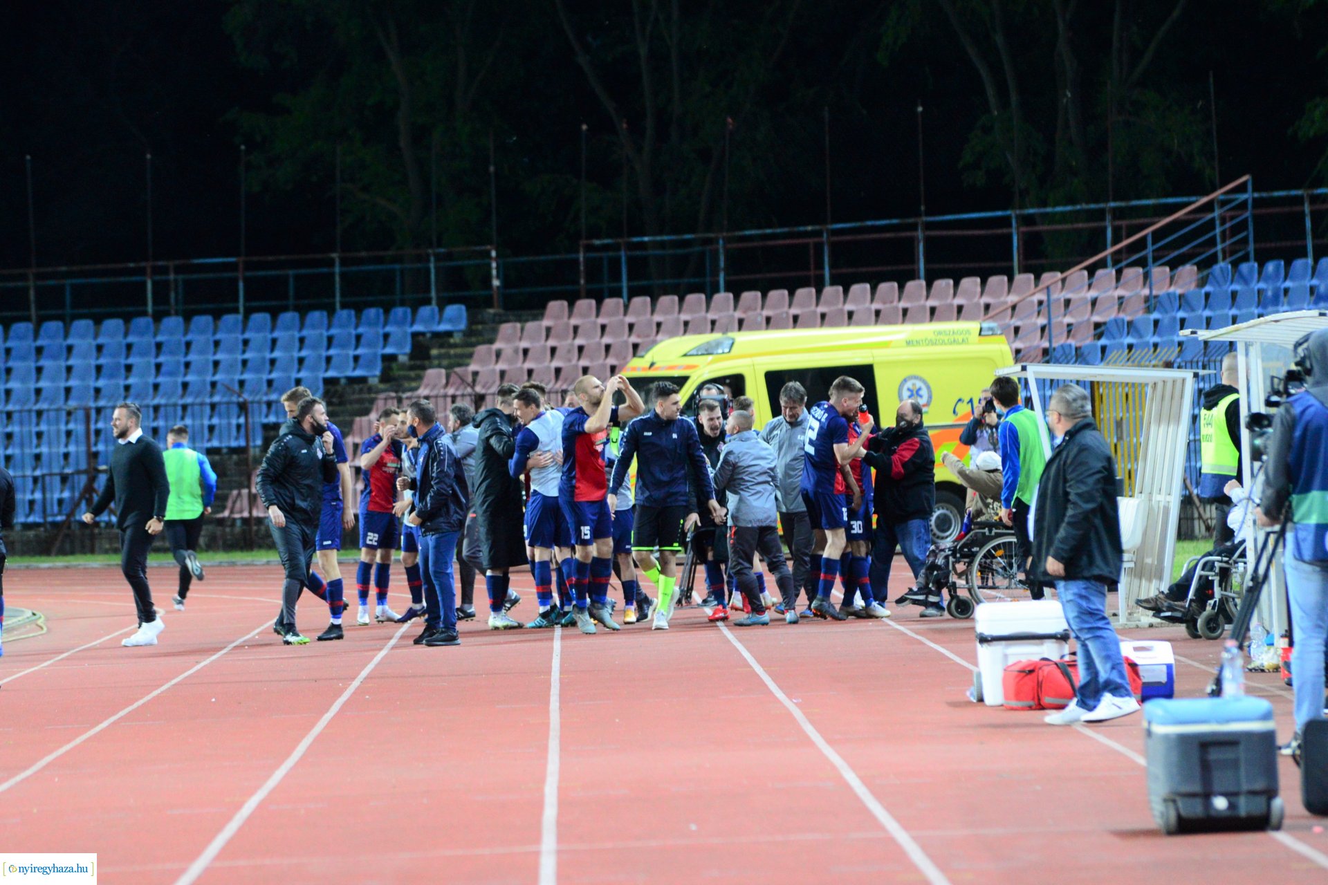 Nyíregyháza Spartacus - Vasas labdarúgó mérkőzés