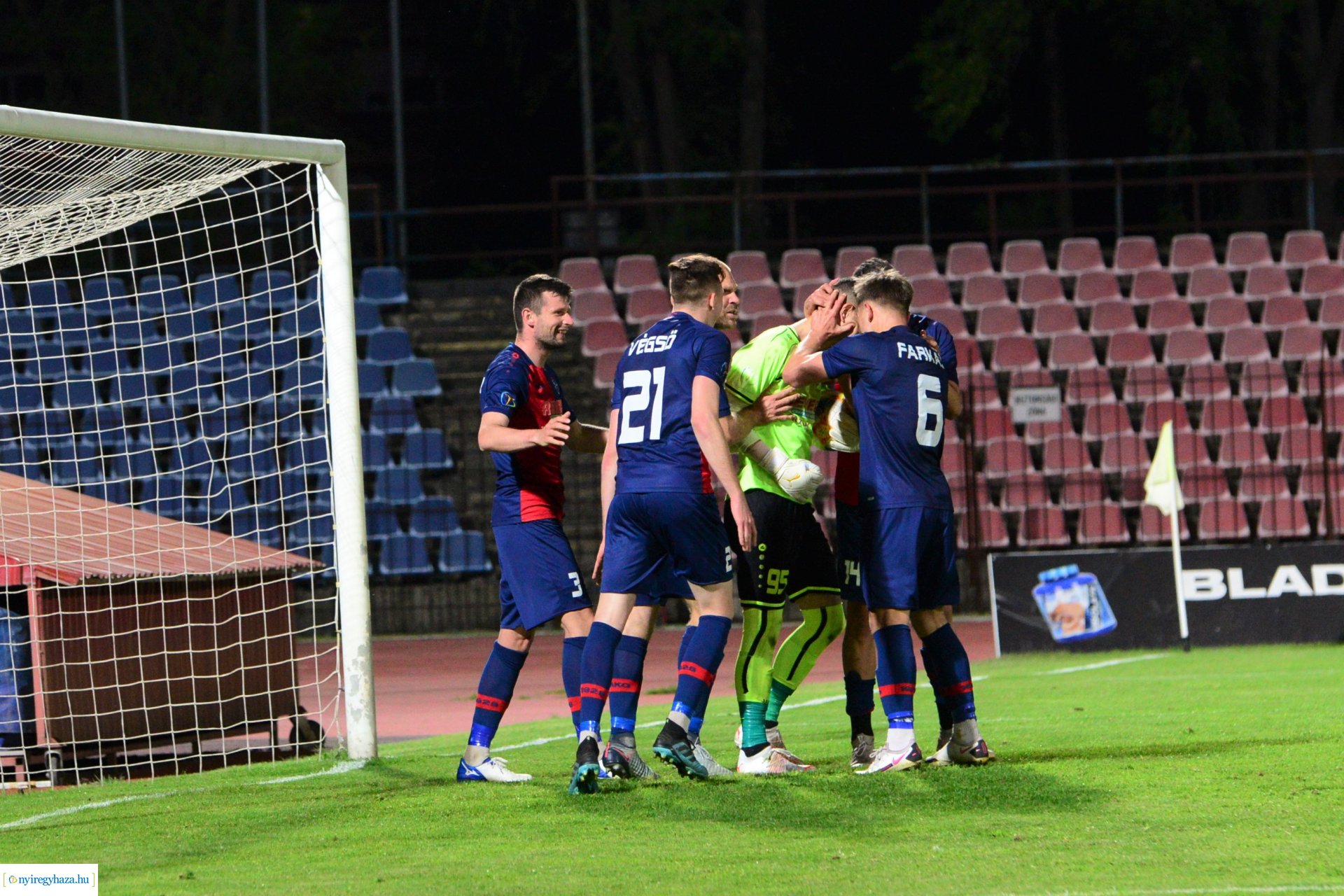 Nyíregyháza Spartacus - Vasas labdarúgó mérkőzés