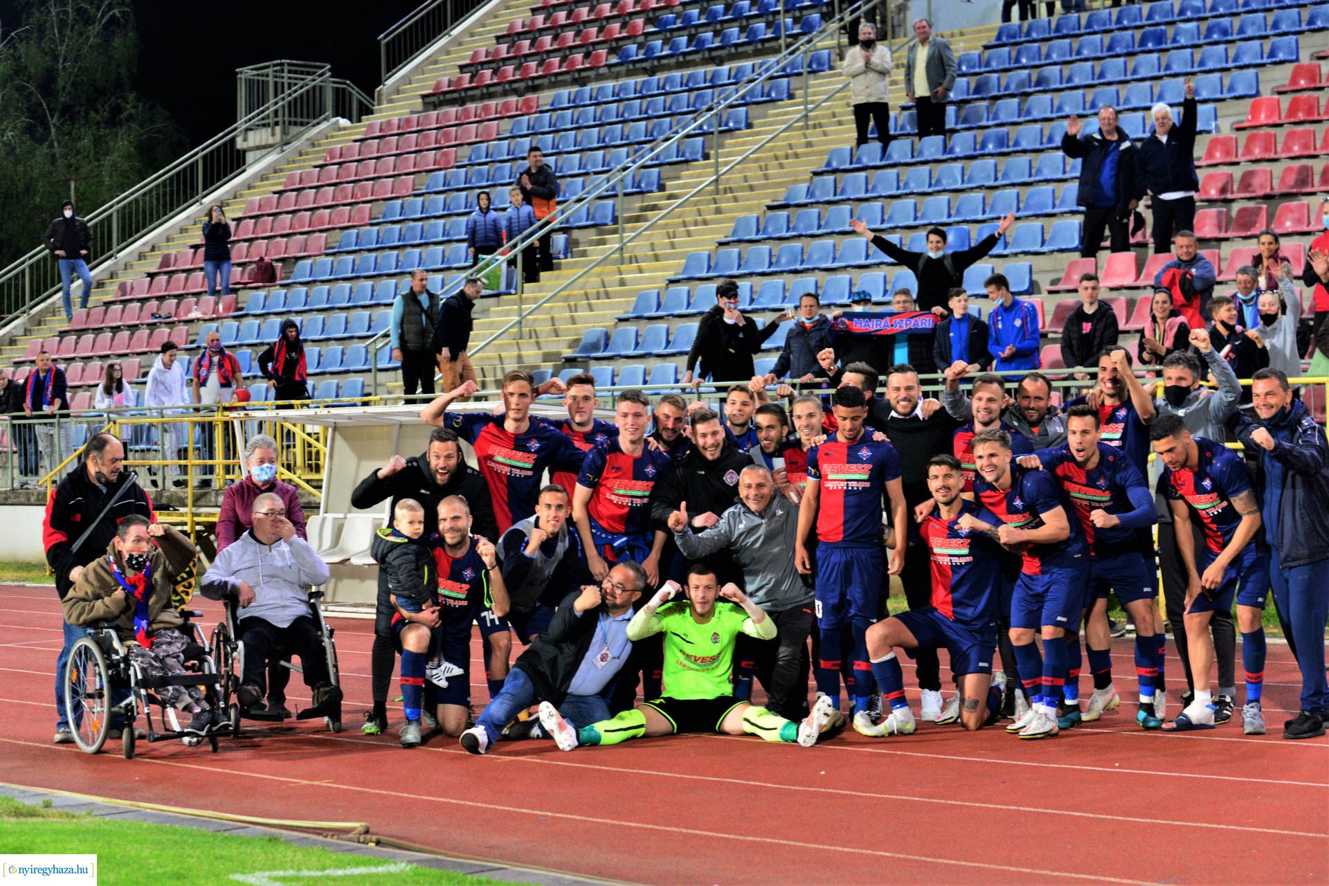 Nyíregyháza Spartacus - Vasas labdarúgó mérkőzés