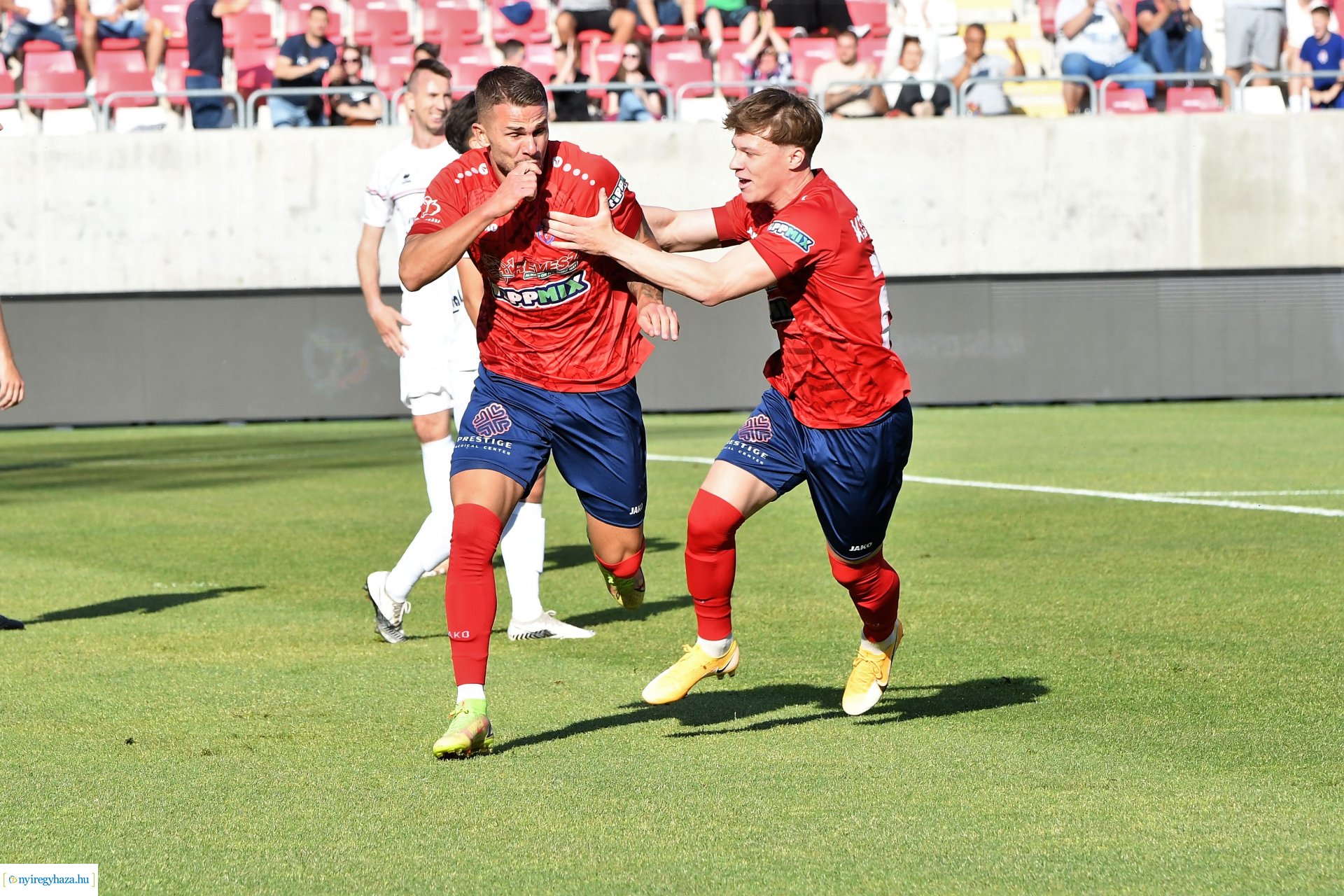 Nyíregyháza Spartacus - Veszprém osztályozó visszavágó labdarúgó mérkőzés