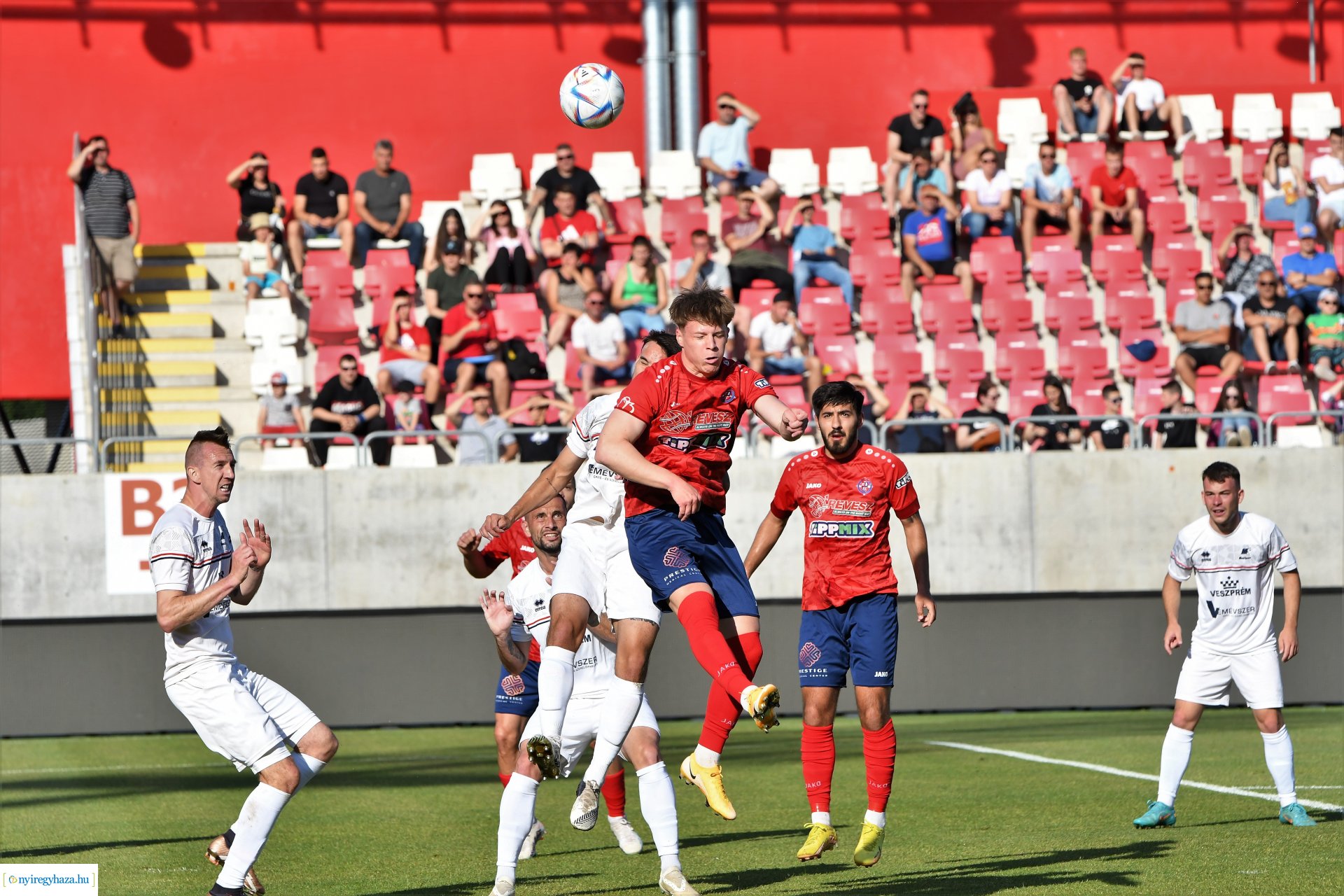 Nyíregyháza Spartacus - Veszprém osztályozó visszavágó labdarúgó mérkőzés