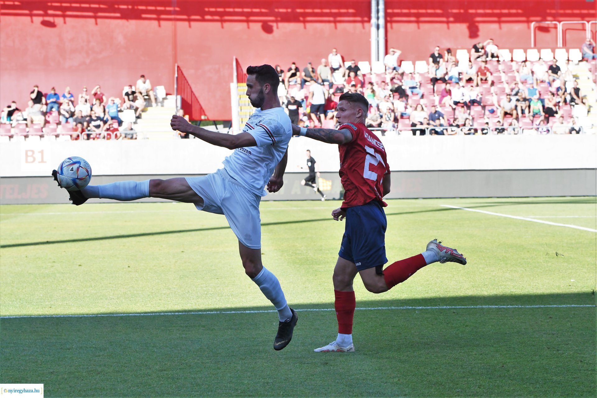 Nyíregyháza Spartacus - Veszprém osztályozó visszavágó labdarúgó mérkőzés