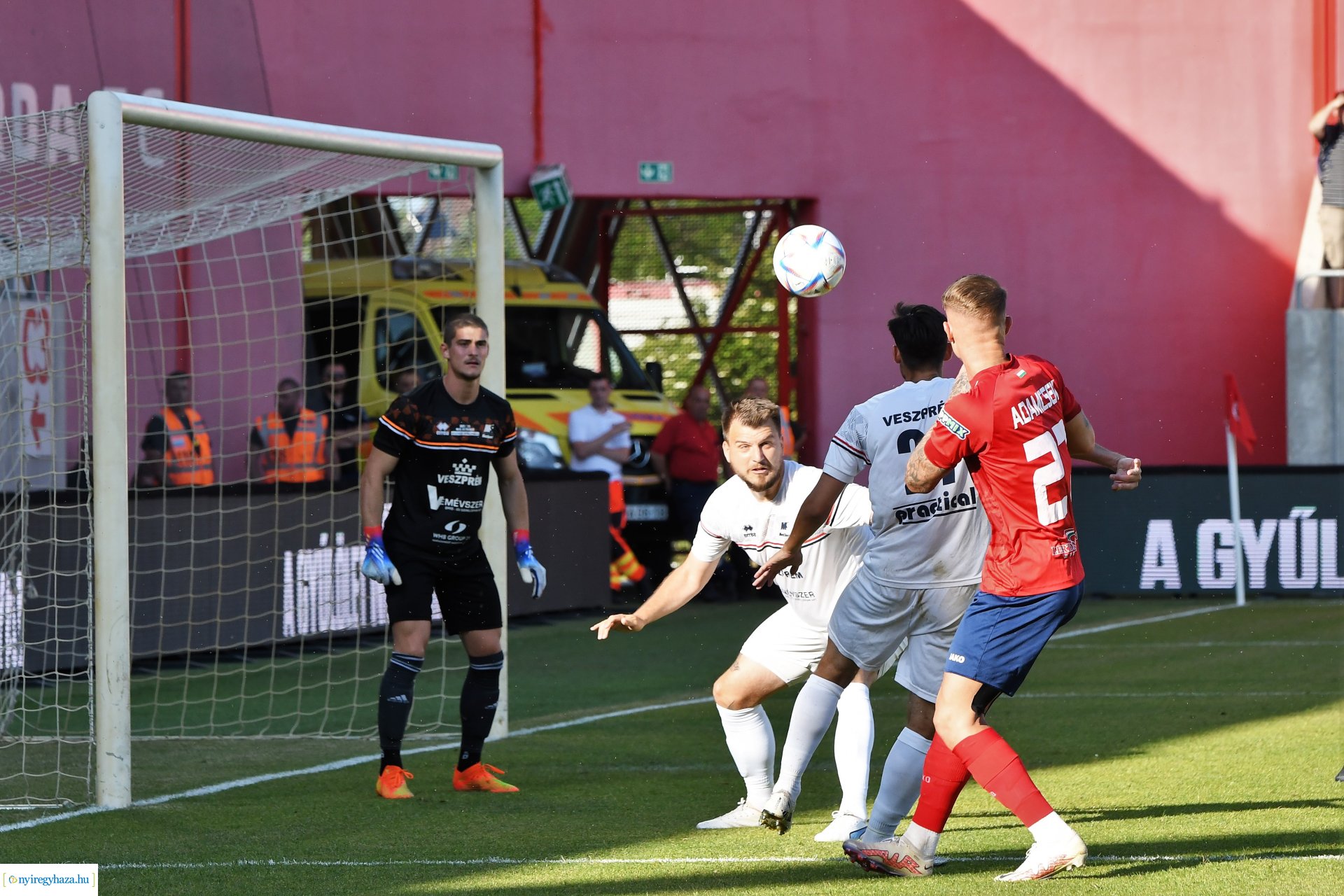 Nyíregyháza Spartacus - Veszprém osztályozó visszavágó labdarúgó mérkőzés