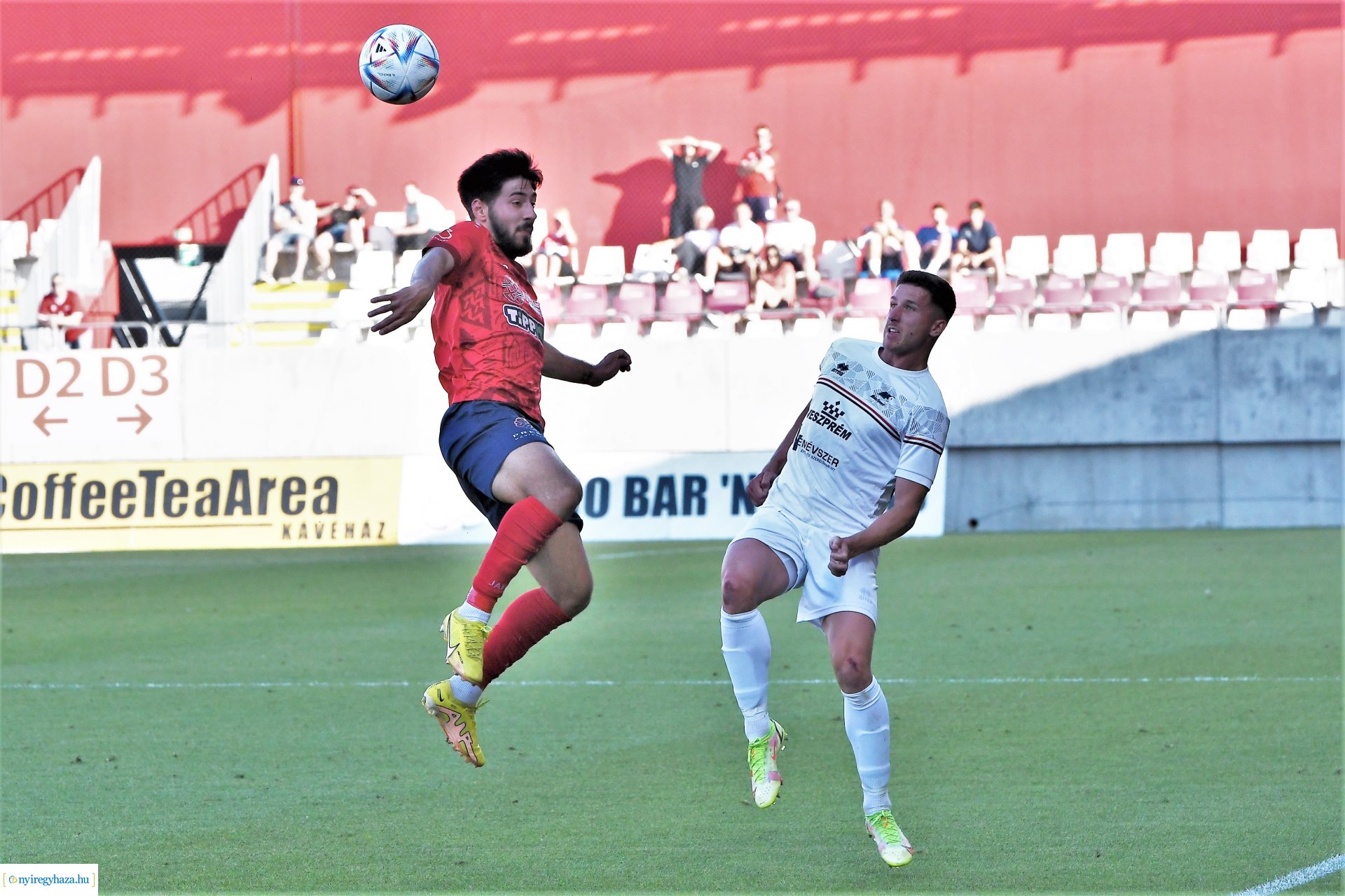 Nyíregyháza Spartacus - Veszprém osztályozó visszavágó labdarúgó mérkőzés