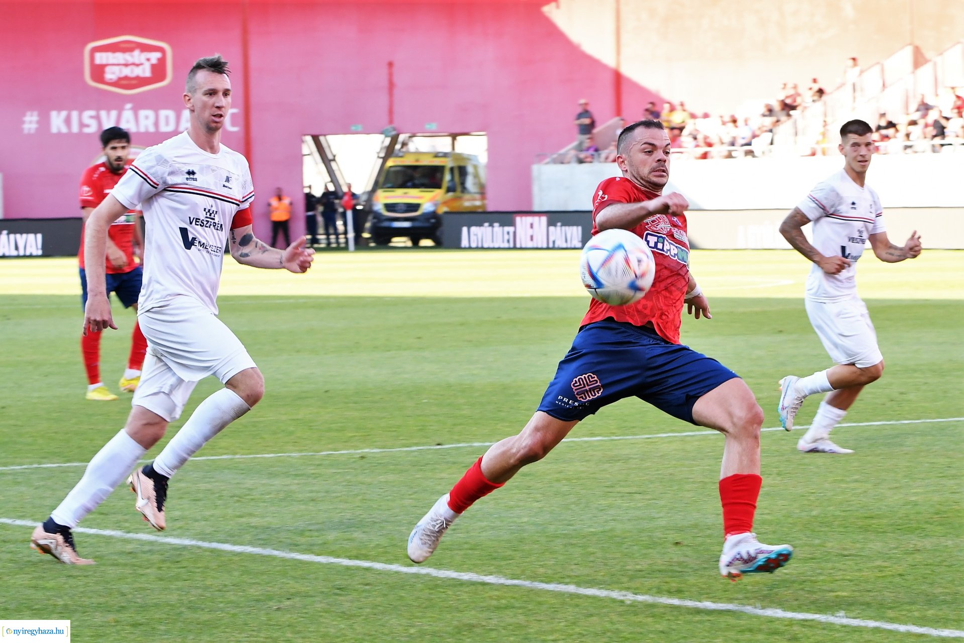 Nyíregyháza Spartacus - Veszprém osztályozó visszavágó labdarúgó mérkőzés