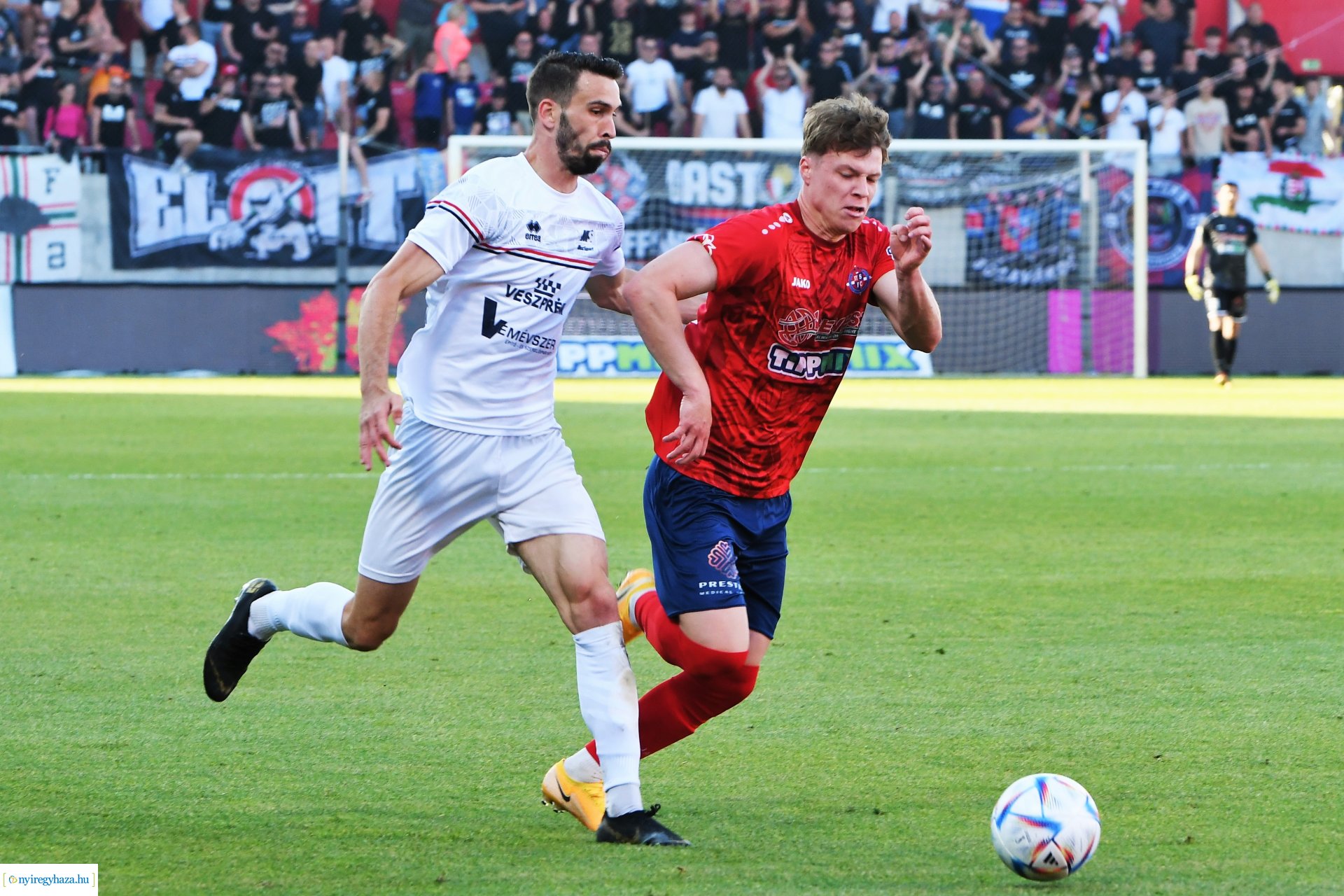 Nyíregyháza Spartacus - Veszprém osztályozó visszavágó labdarúgó mérkőzés