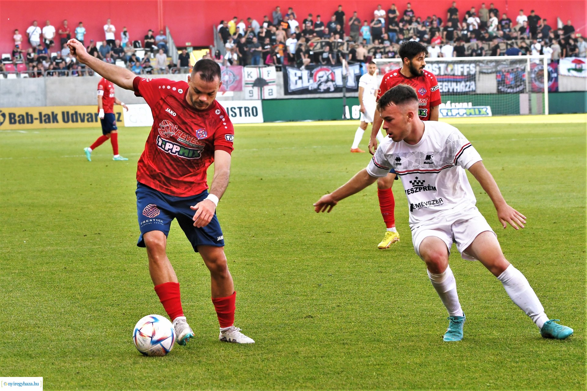 Nyíregyháza Spartacus - Veszprém osztályozó visszavágó labdarúgó mérkőzés