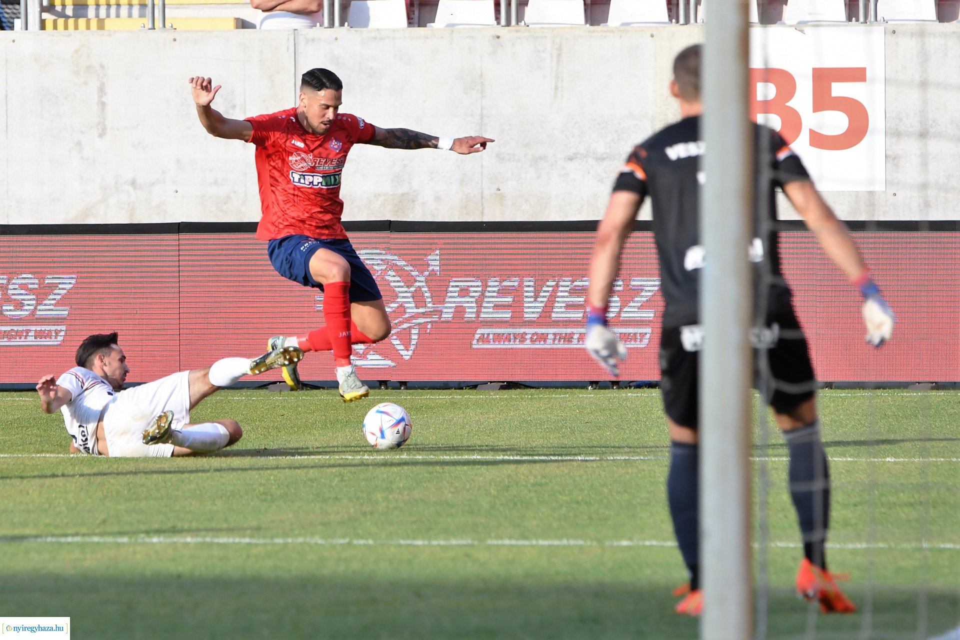 Nyíregyháza Spartacus - Veszprém osztályozó visszavágó labdarúgó mérkőzés