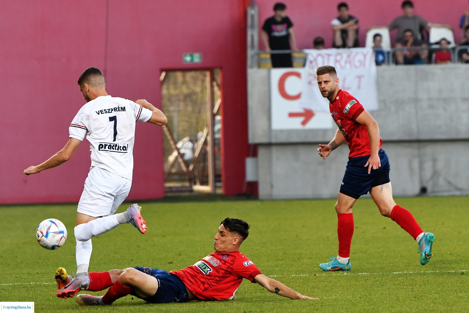 Nyíregyháza Spartacus - Veszprém osztályozó visszavágó labdarúgó mérkőzés