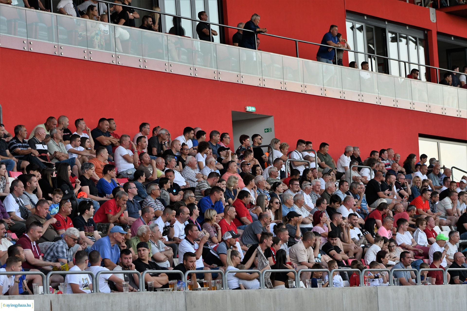 Nyíregyháza Spartacus - Veszprém osztályozó visszavágó labdarúgó mérkőzés