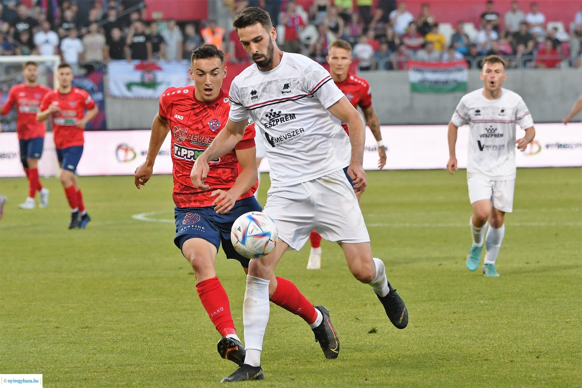 Nyíregyháza Spartacus - Veszprém osztályozó visszavágó labdarúgó mérkőzés