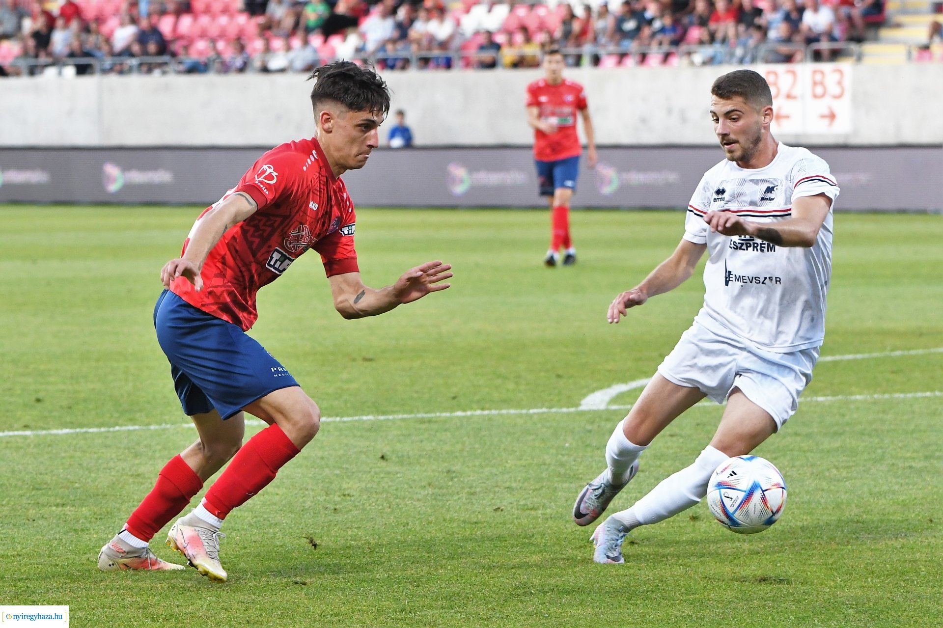 Nyíregyháza Spartacus - Veszprém osztályozó visszavágó labdarúgó mérkőzés