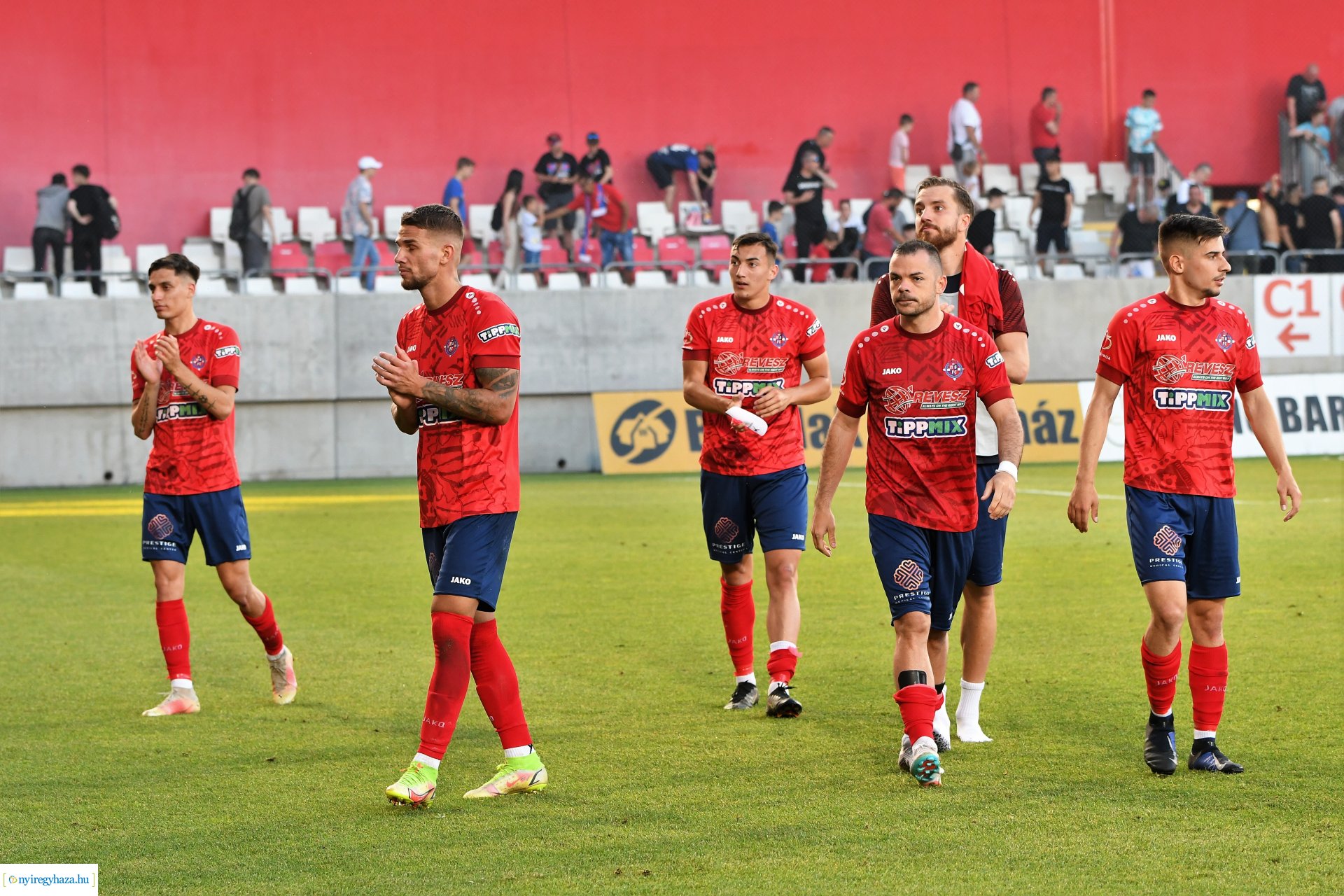 Nyíregyháza Spartacus - Veszprém osztályozó visszavágó labdarúgó mérkőzés