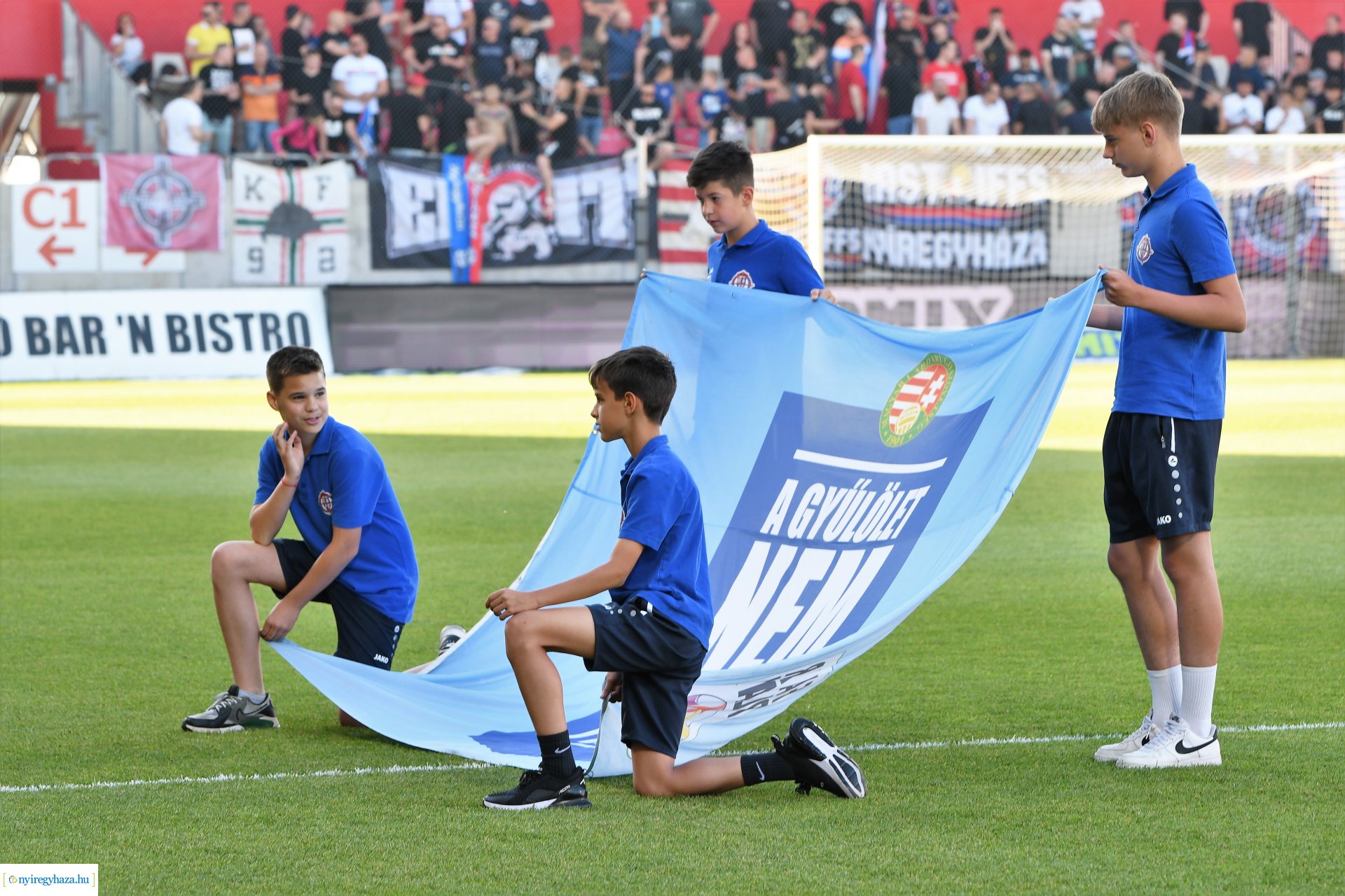 Nyíregyháza Spartacus - Veszprém osztályozó visszavágó labdarúgó mérkőzés