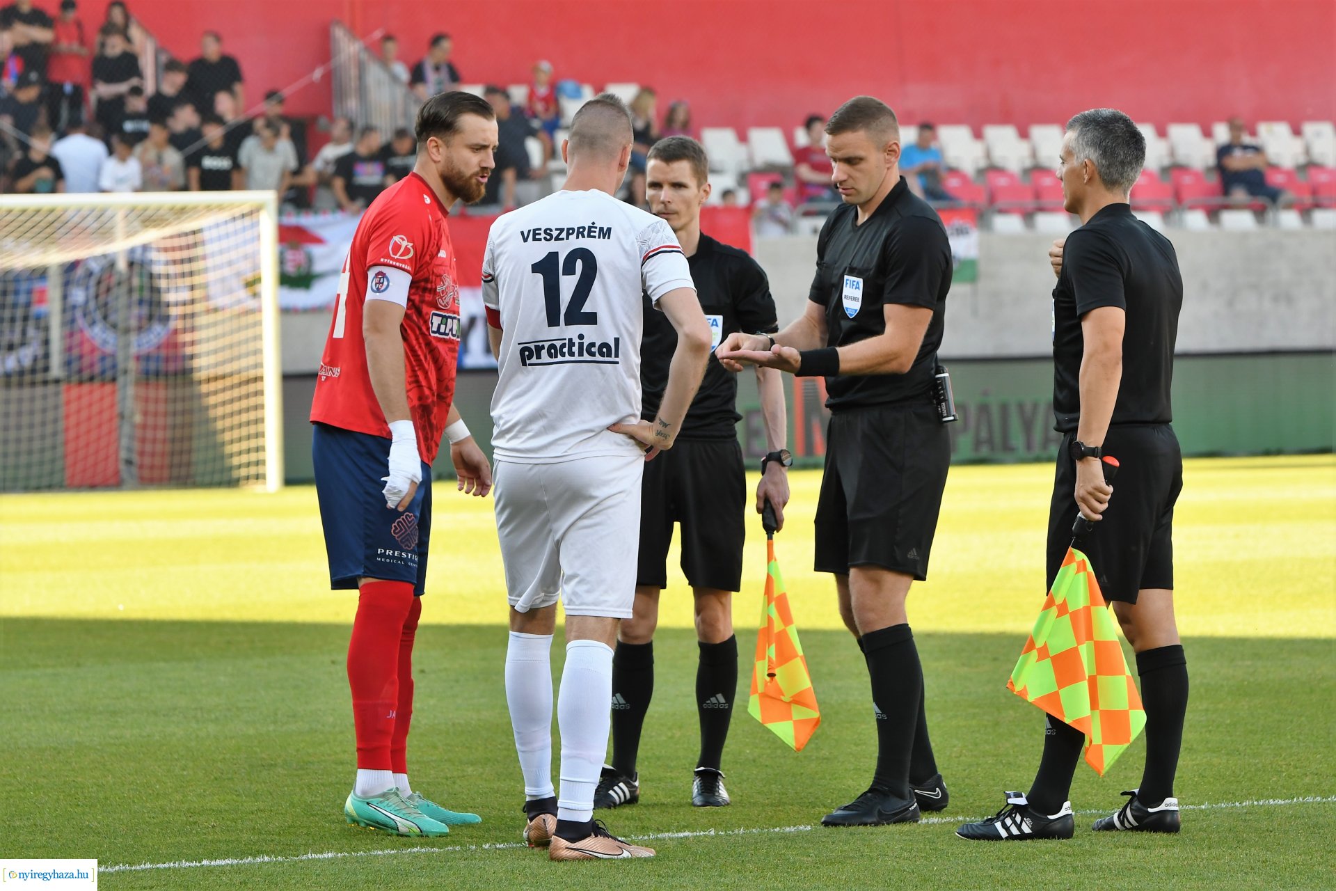 Nyíregyháza Spartacus - Veszprém osztályozó visszavágó labdarúgó mérkőzés