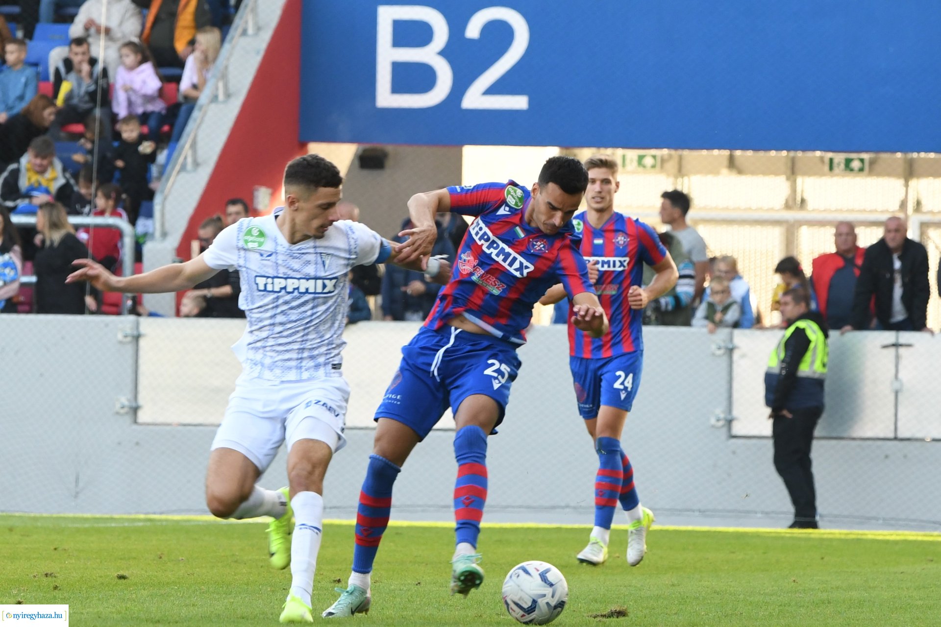 Nyíregyháza Spartacus - ZTE labdarúgó mérkőzés 2024. ősz
