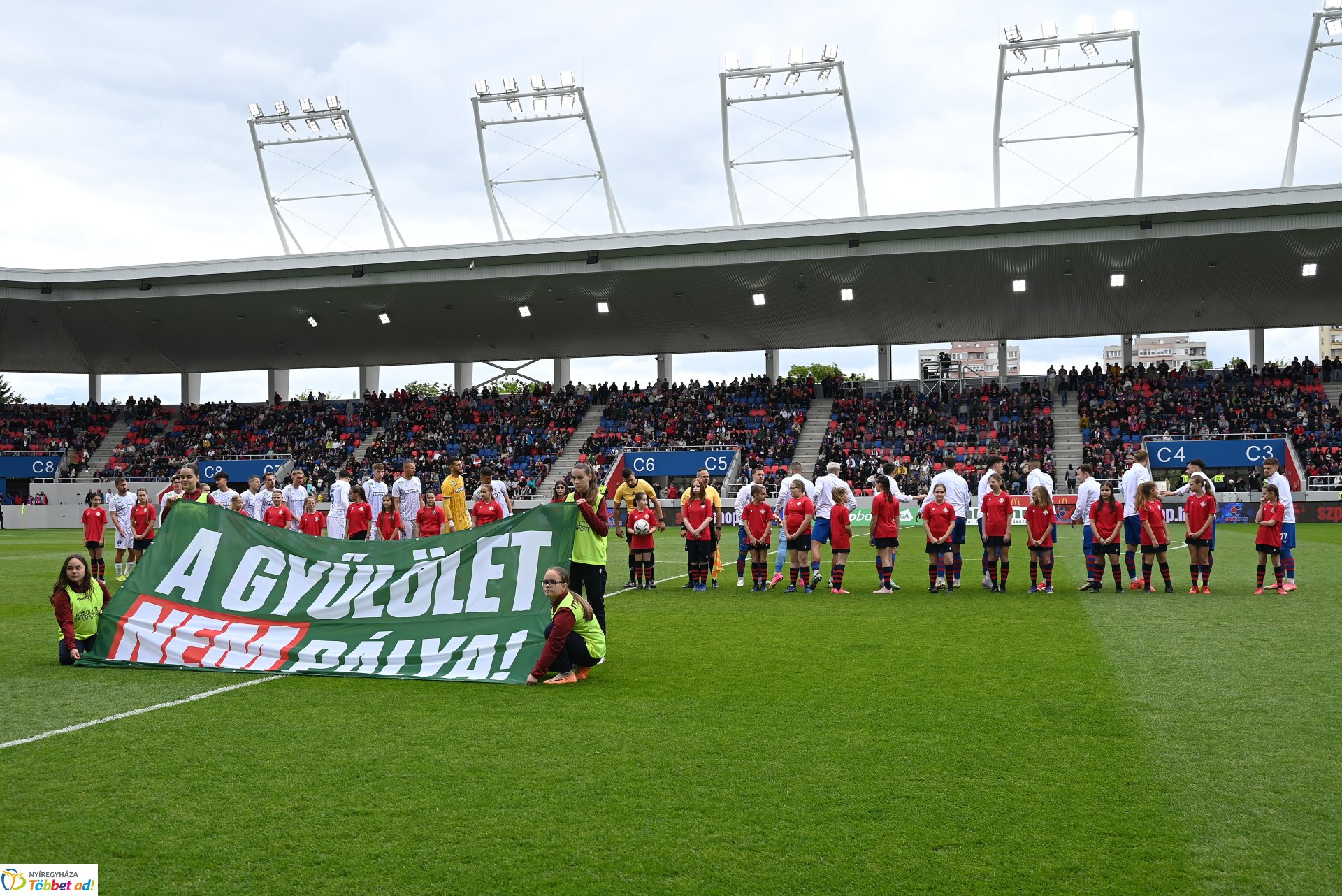 Nyíregyháza Spartacus - ZTE labdarúgó mérkőzés 2025. tavasz