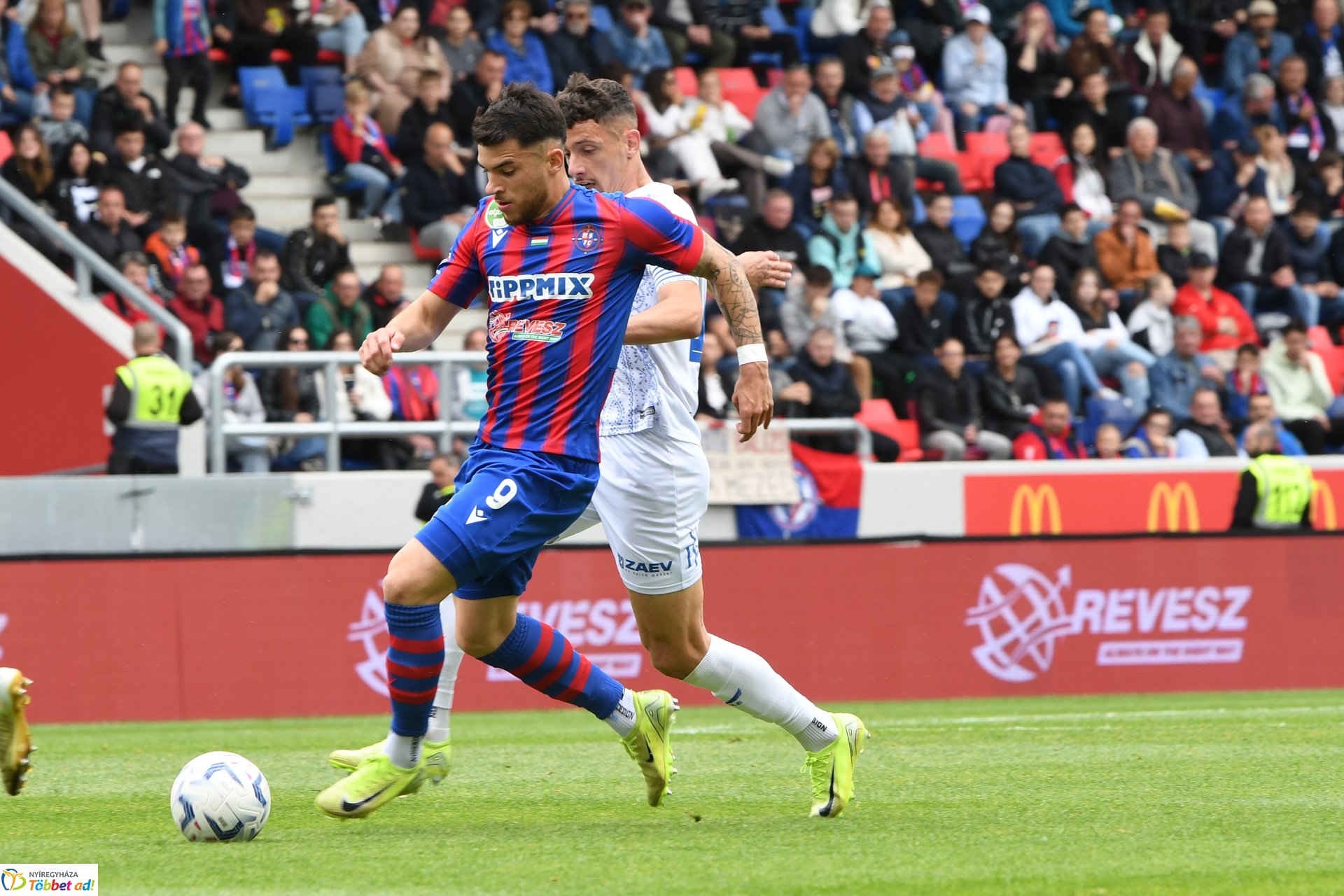 Nyíregyháza Spartacus - ZTE labdarúgó mérkőzés 2025. tavasz