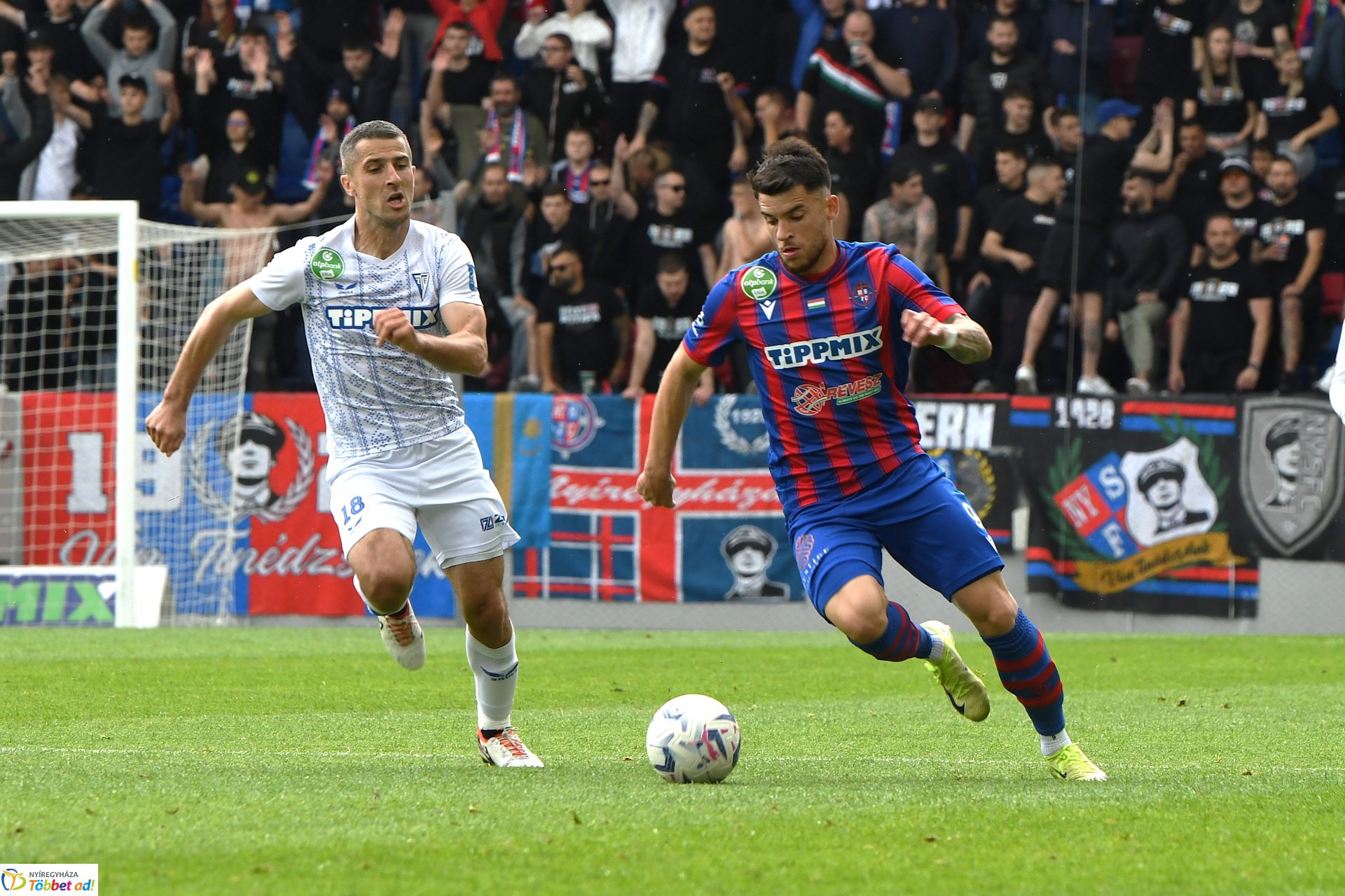 Nyíregyháza Spartacus - ZTE labdarúgó mérkőzés 2025. tavasz