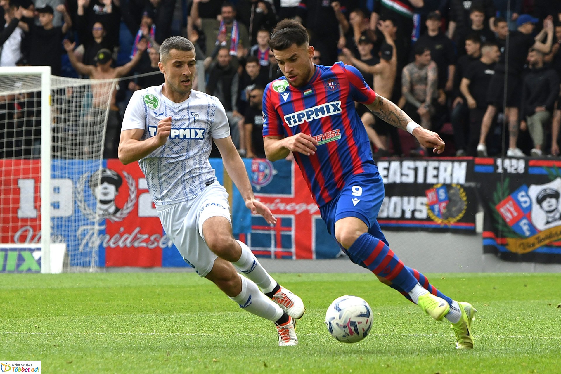 Nyíregyháza Spartacus - ZTE labdarúgó mérkőzés 2025. tavasz