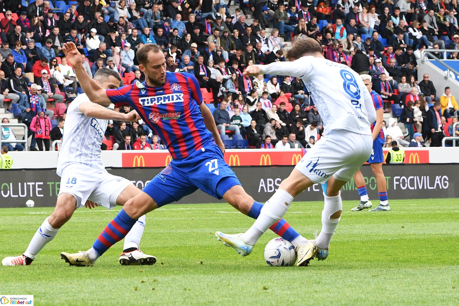 Nyíregyháza Spartacus - ZTE labdarúgó mérkőzés 2025. tavasz