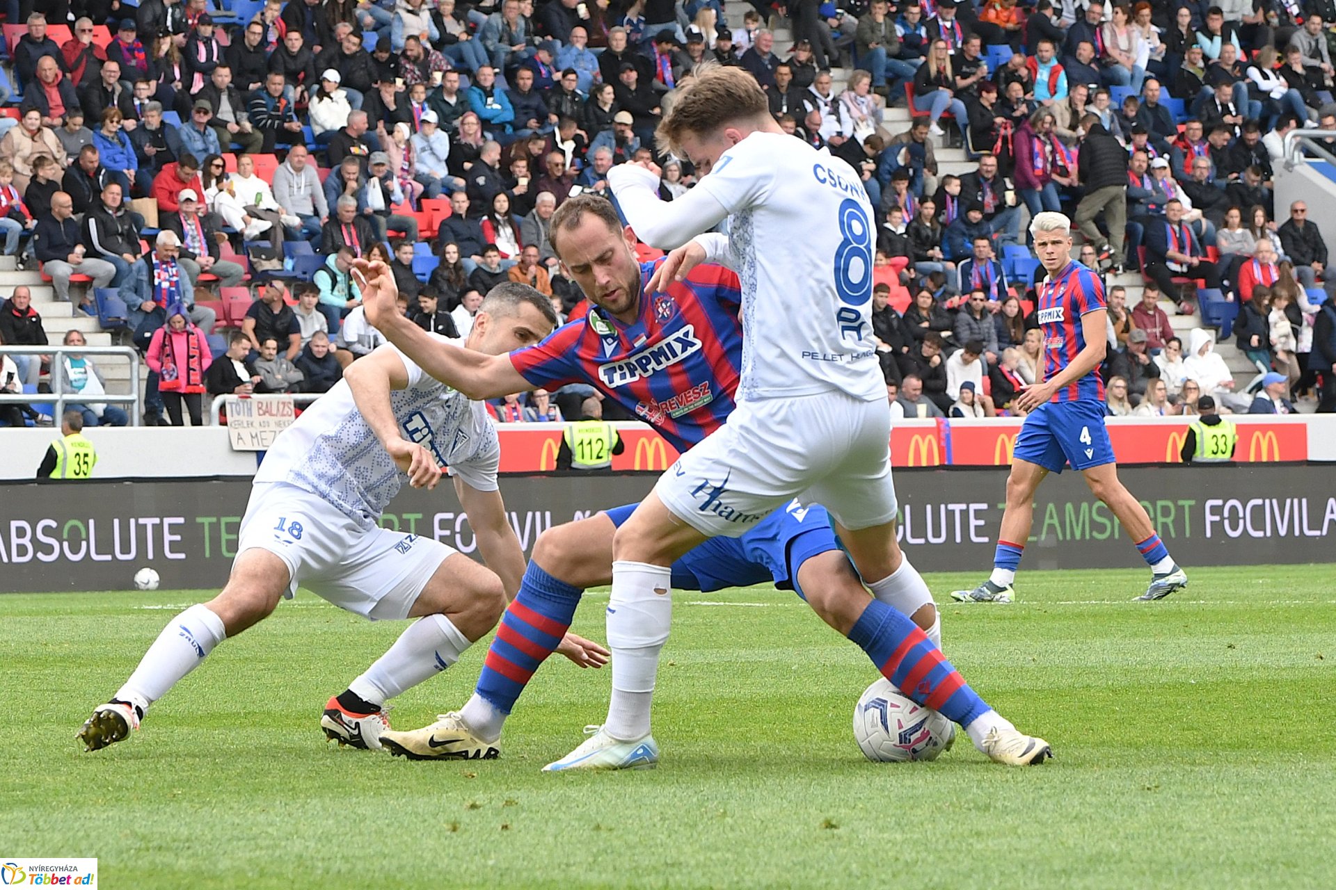 Nyíregyháza Spartacus - ZTE labdarúgó mérkőzés 2025. tavasz