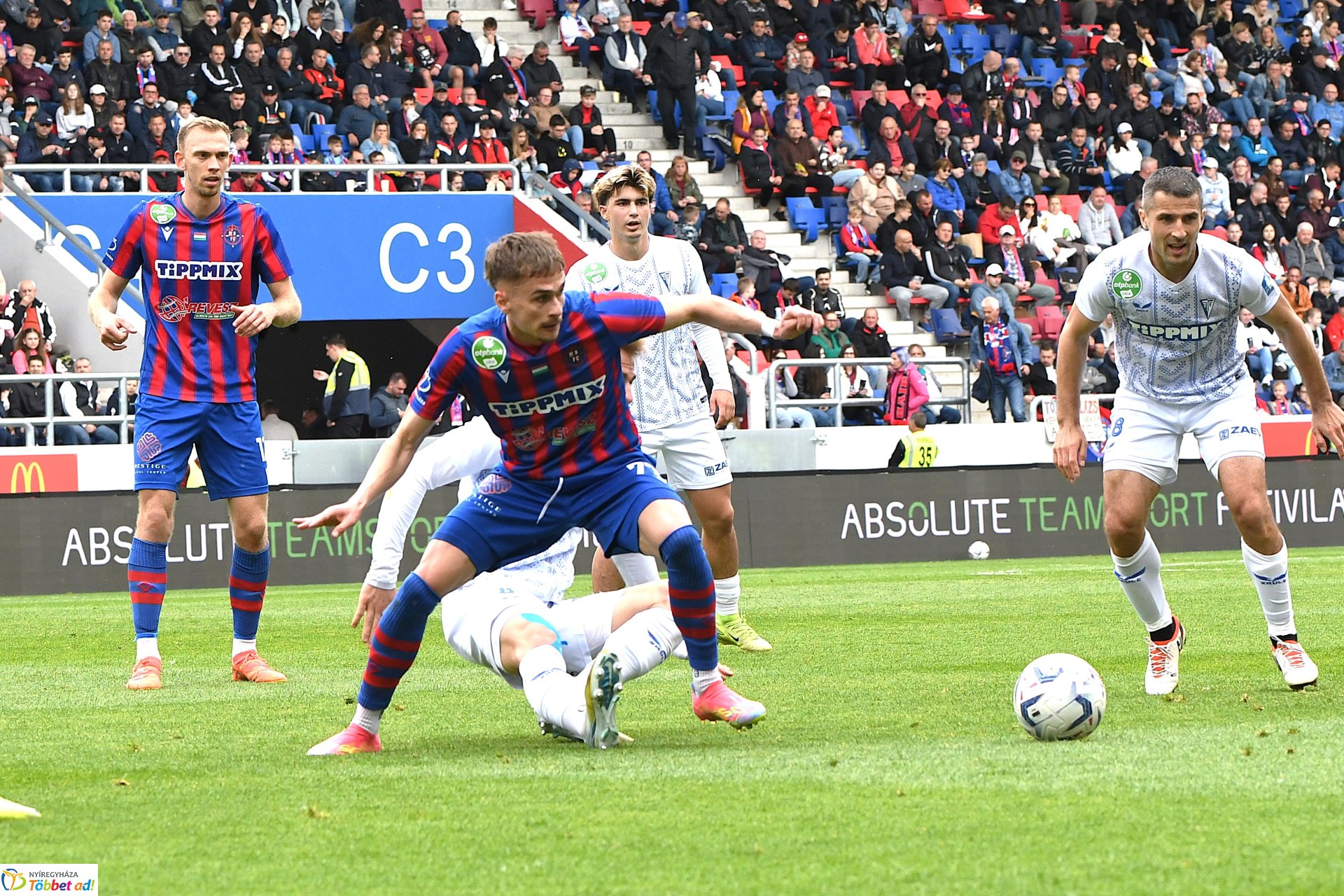 Nyíregyháza Spartacus - ZTE labdarúgó mérkőzés 2025. tavasz