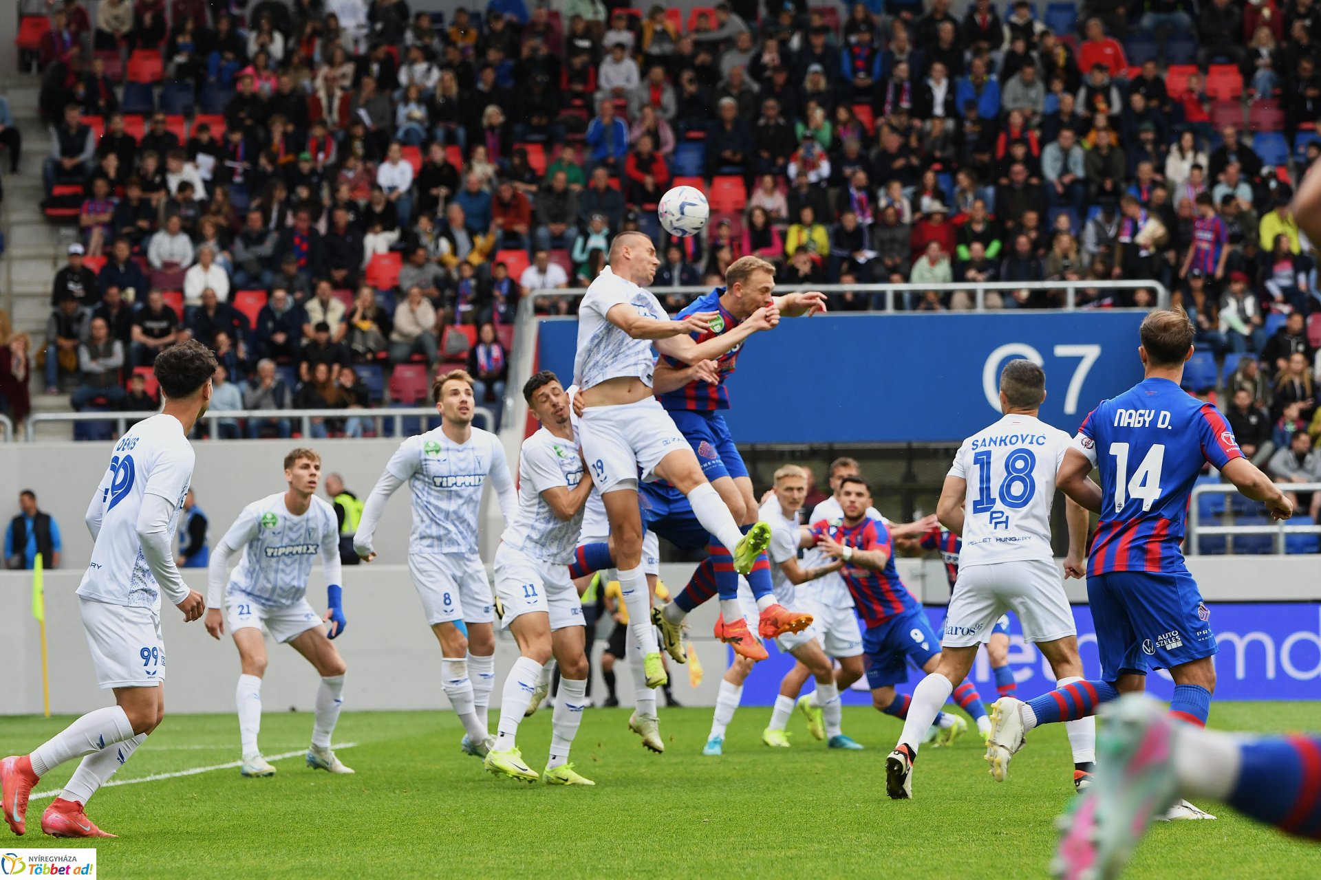Nyíregyháza Spartacus - ZTE labdarúgó mérkőzés 2025. tavasz