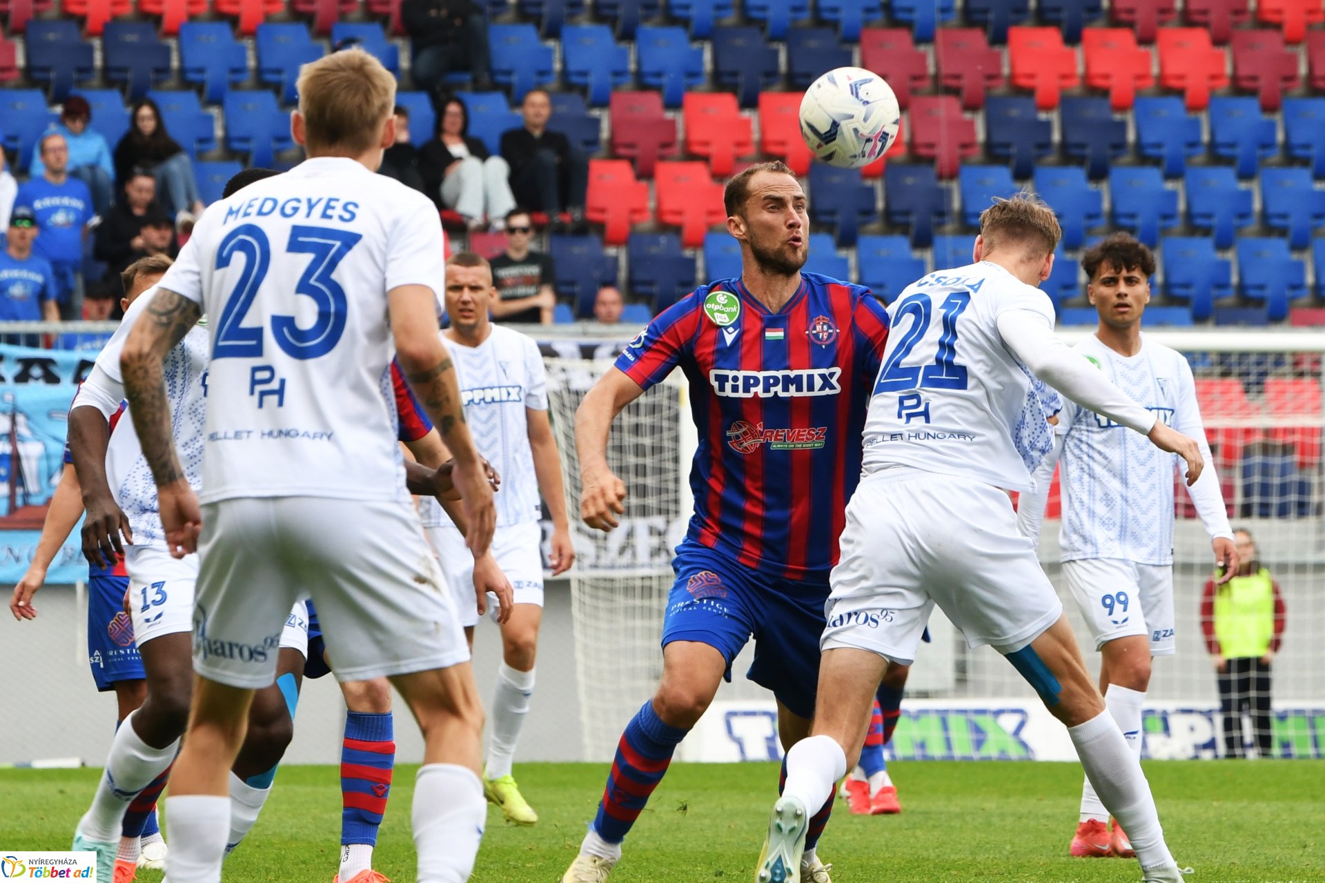 Nyíregyháza Spartacus - ZTE labdarúgó mérkőzés 2025. tavasz