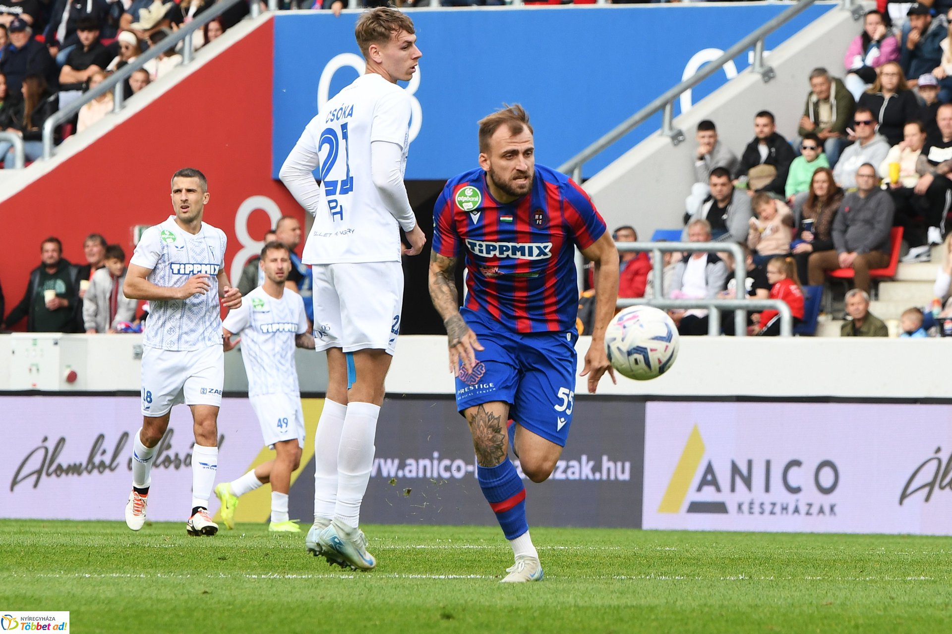 Nyíregyháza Spartacus - ZTE labdarúgó mérkőzés 2025. tavasz