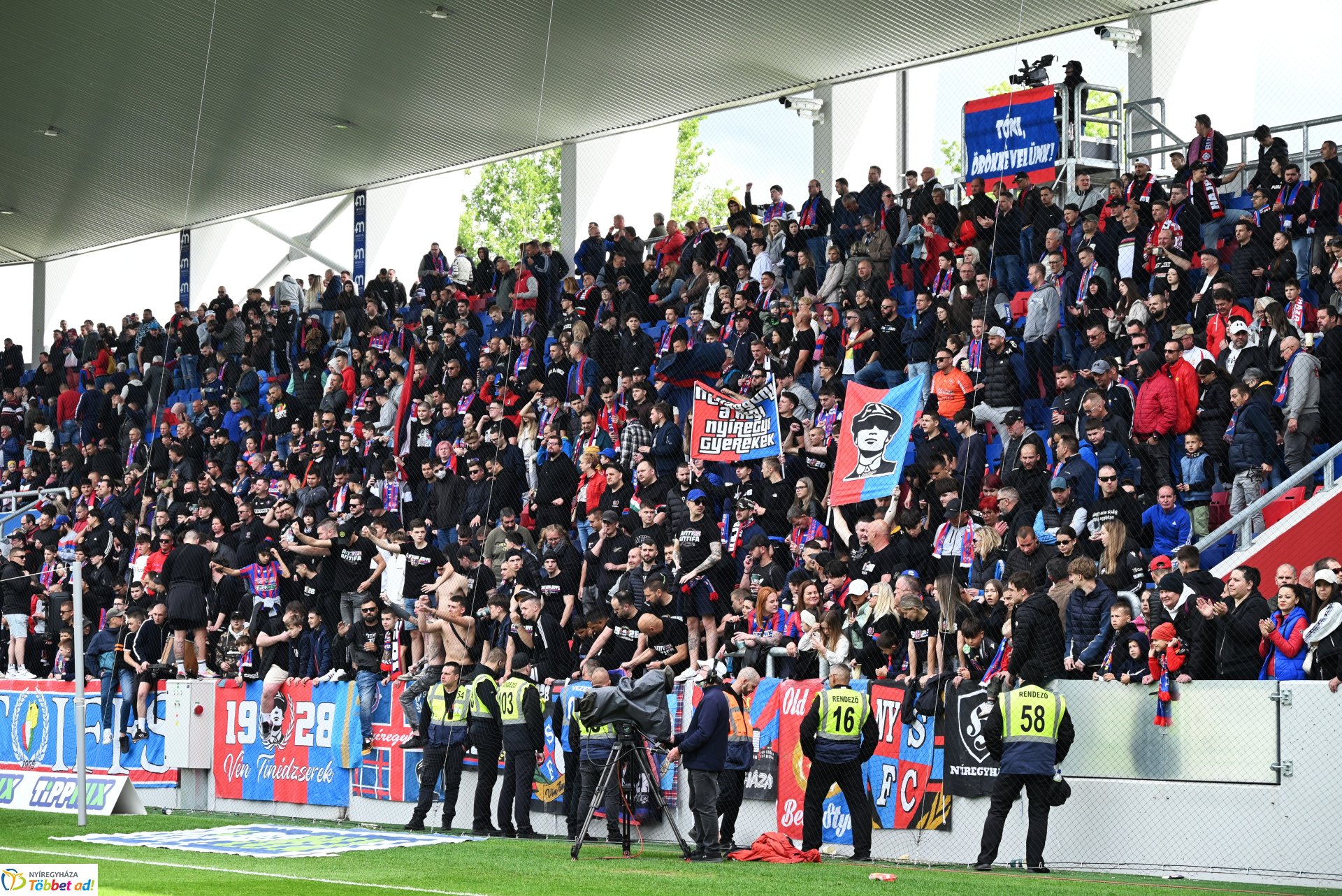 Nyíregyháza Spartacus - ZTE labdarúgó mérkőzés 2025. tavasz