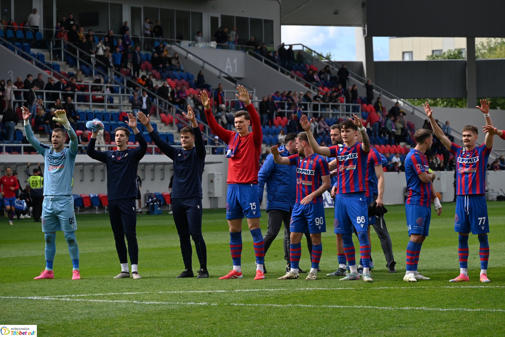 Nyíregyháza Spartacus - ZTE labdarúgó mérkőzés 2025. tavasz