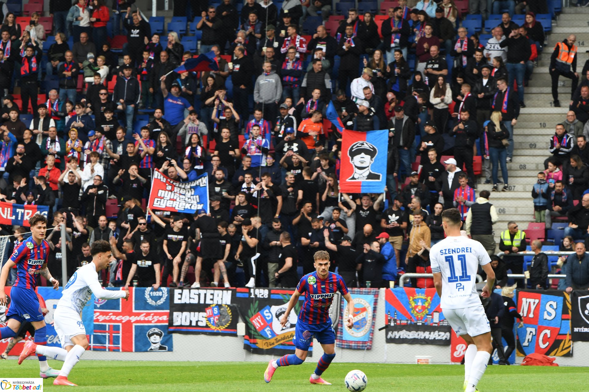 Nyíregyháza Spartacus - ZTE labdarúgó mérkőzés 2025. tavasz