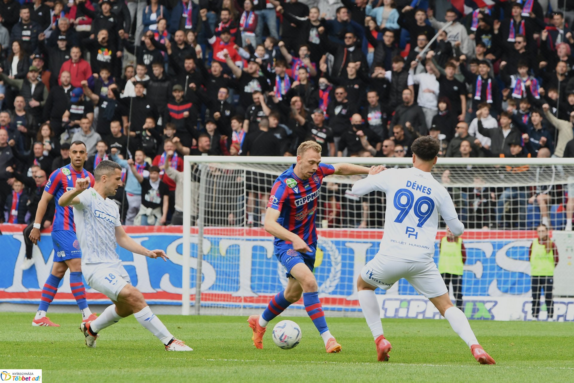 Nyíregyháza Spartacus - ZTE labdarúgó mérkőzés 2025. tavasz