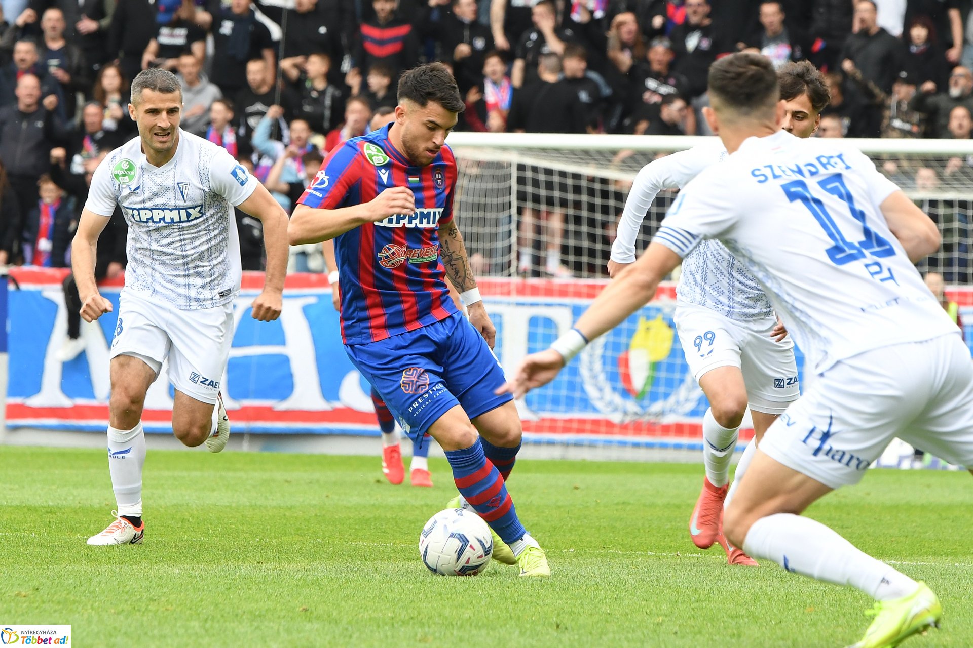 Nyíregyháza Spartacus - ZTE labdarúgó mérkőzés 2025. tavasz