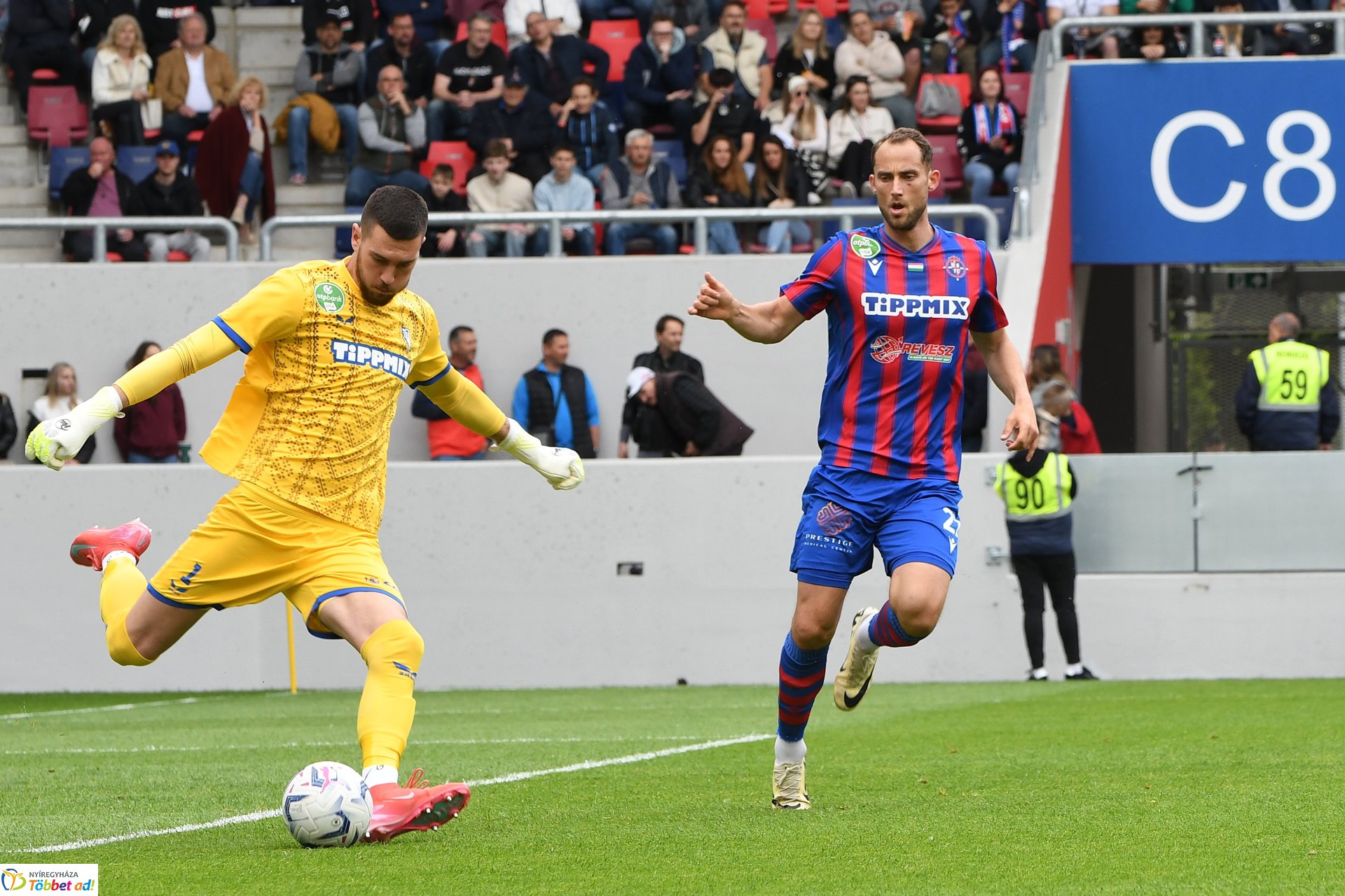 Nyíregyháza Spartacus - ZTE labdarúgó mérkőzés 2025. tavasz