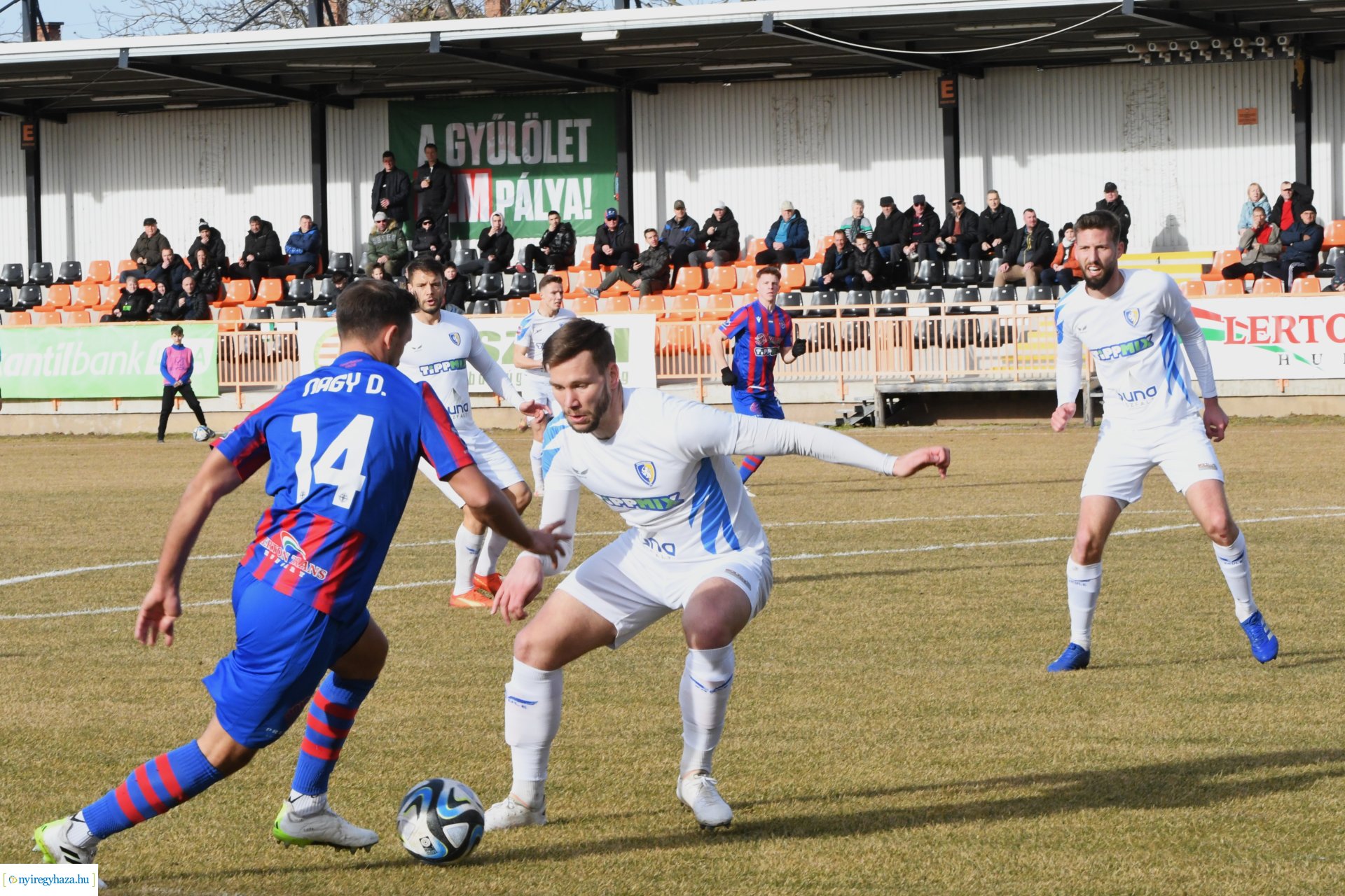 Nyíregyháza Szpartacus - Tiszakécske labdarúgó mérkőzés 2024. tavasz