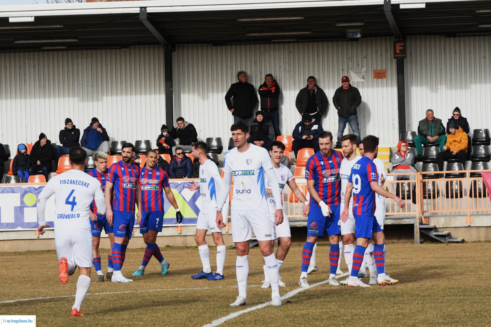 Nyíregyháza Szpartacus - Tiszakécske labdarúgó mérkőzés 2024. tavasz