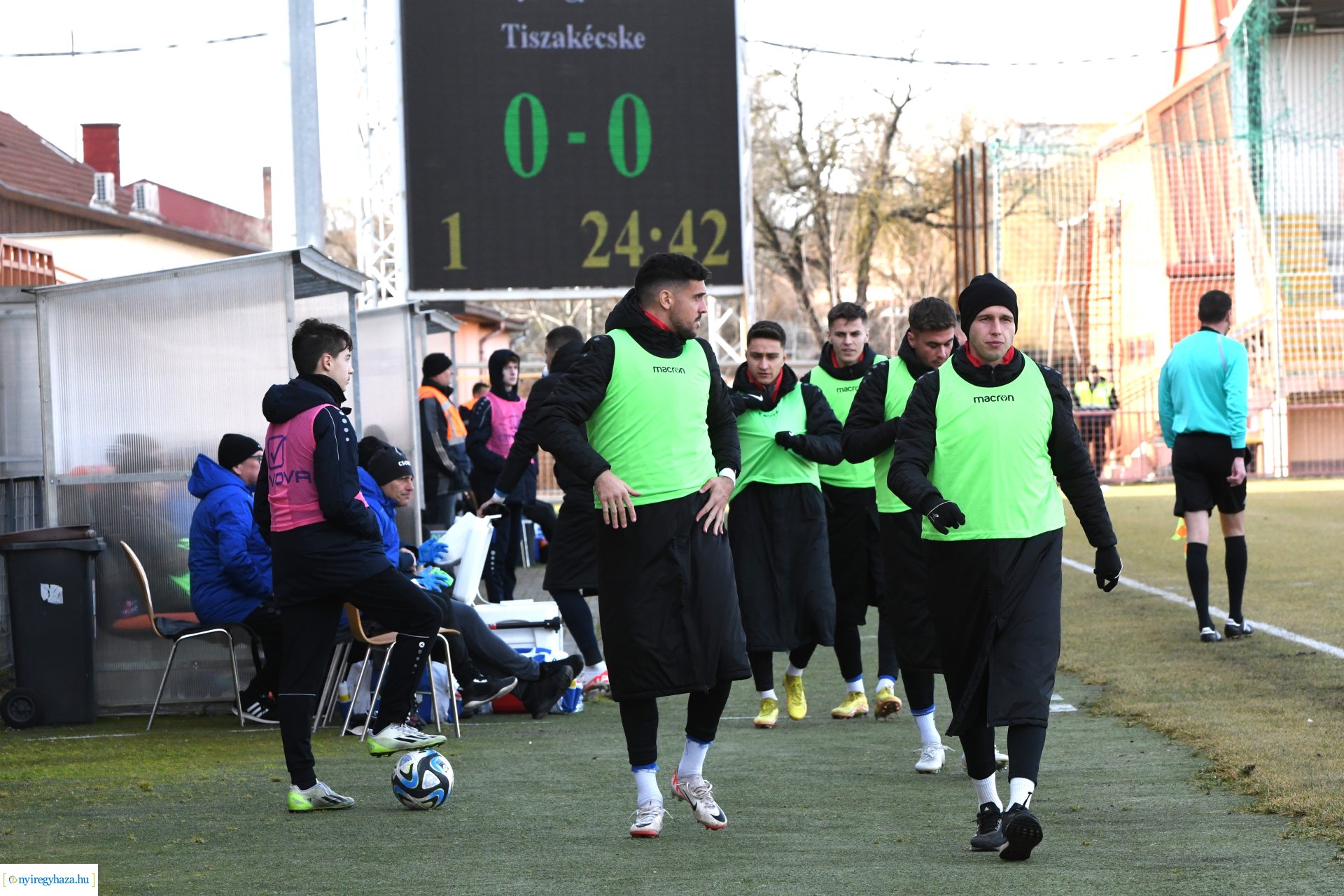 Nyíregyháza Szpartacus - Tiszakécske labdarúgó mérkőzés 2024. tavasz